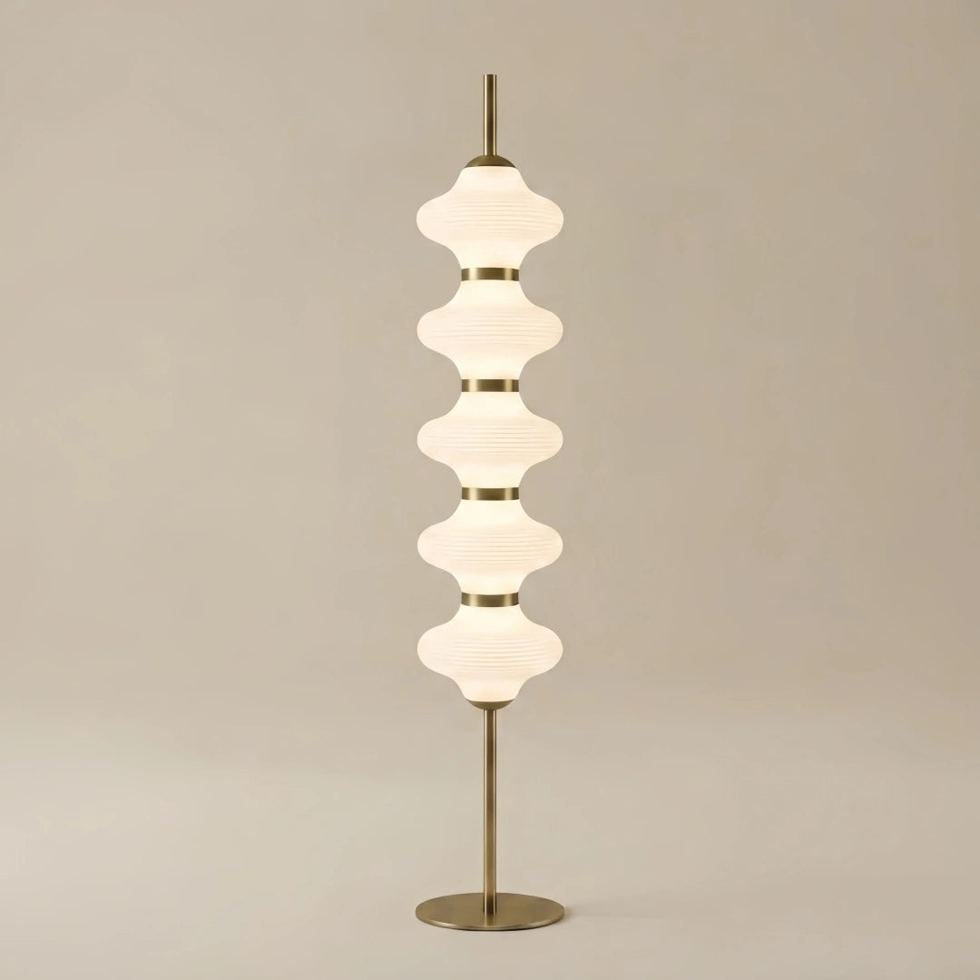 Metal/Glass Floor Lamp for Bedroom