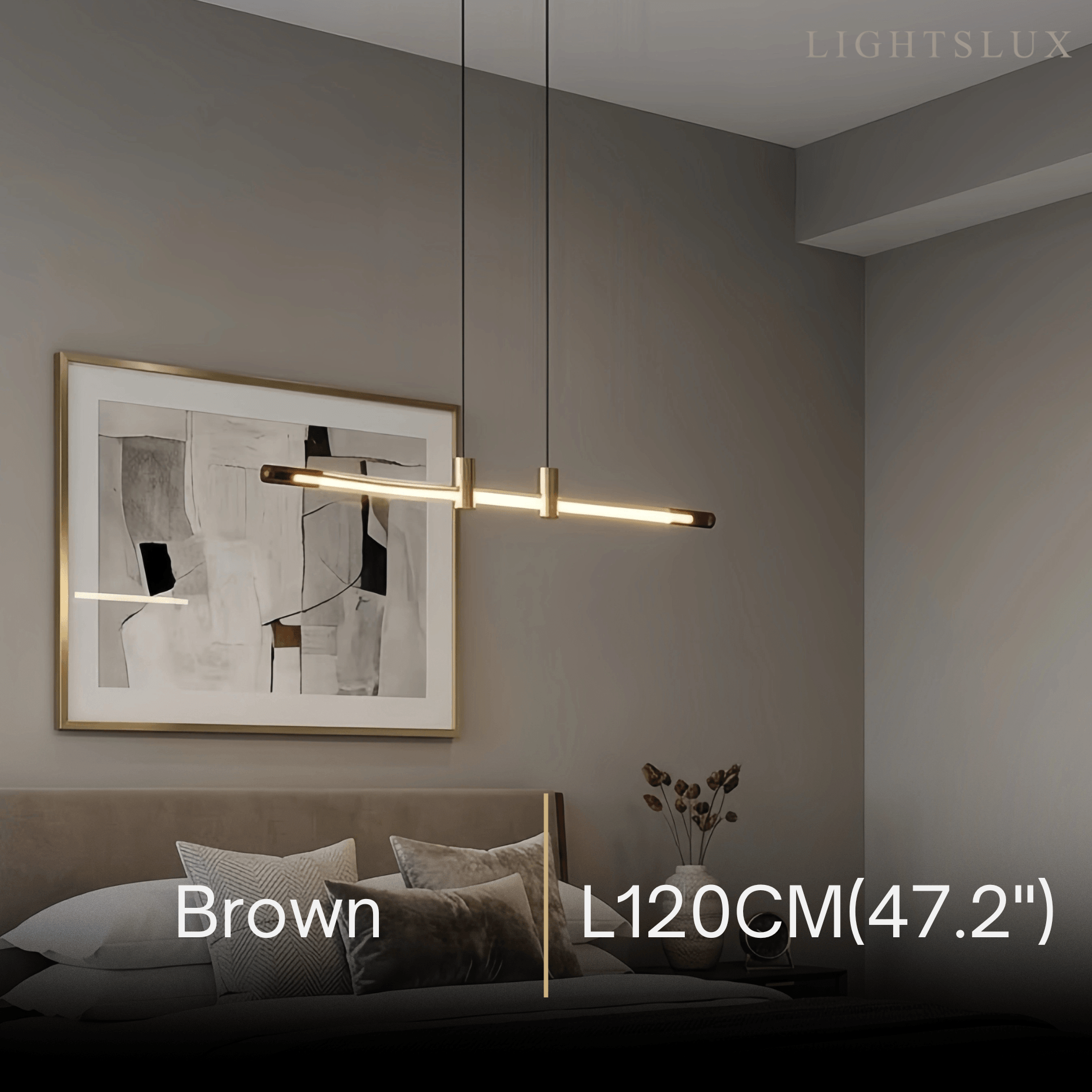 Arcato Modern Metal & Acrylic Pendant Light