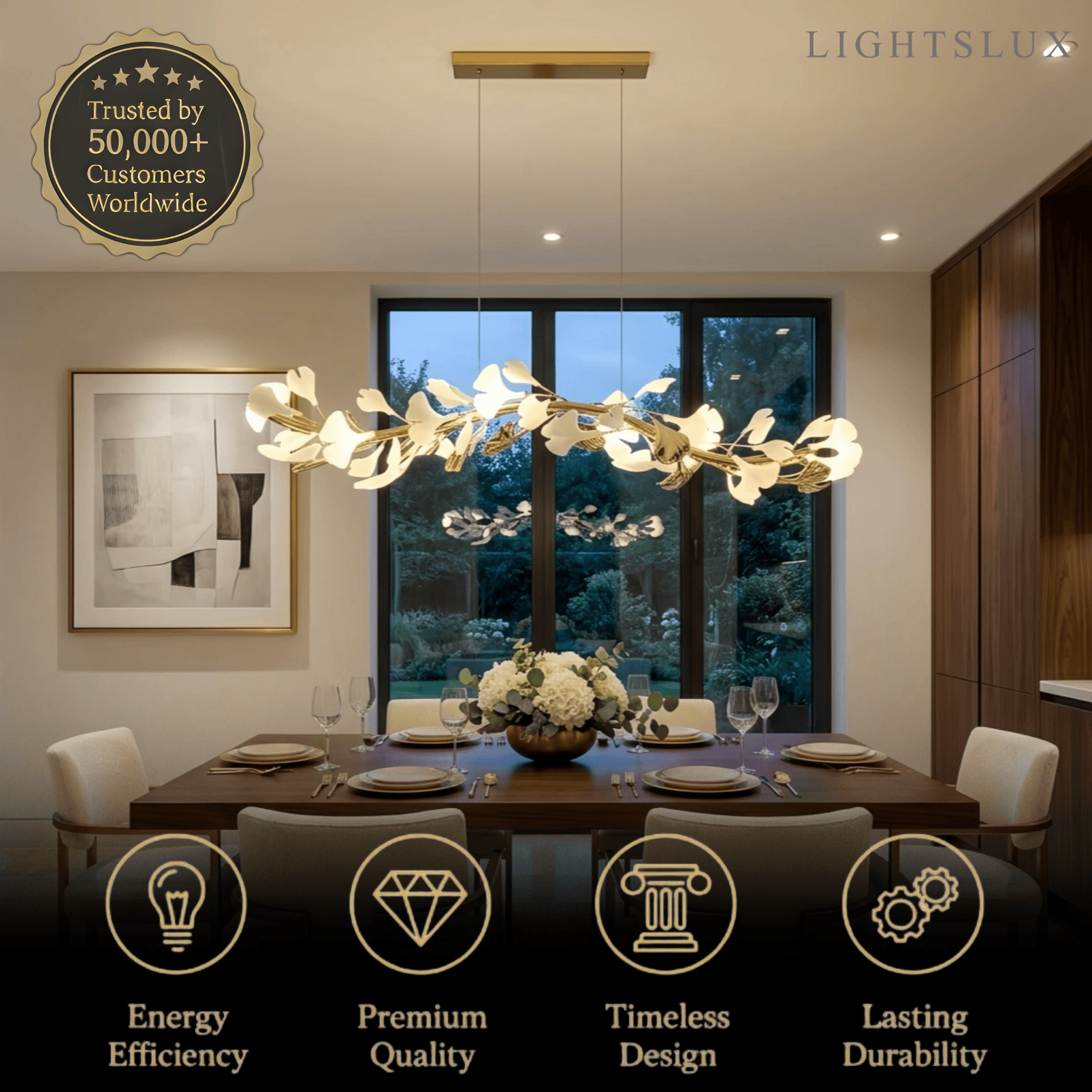 Excelis_Art_Deco_Chandelier__Gold_Ceramic_Metal_for_Living_Room