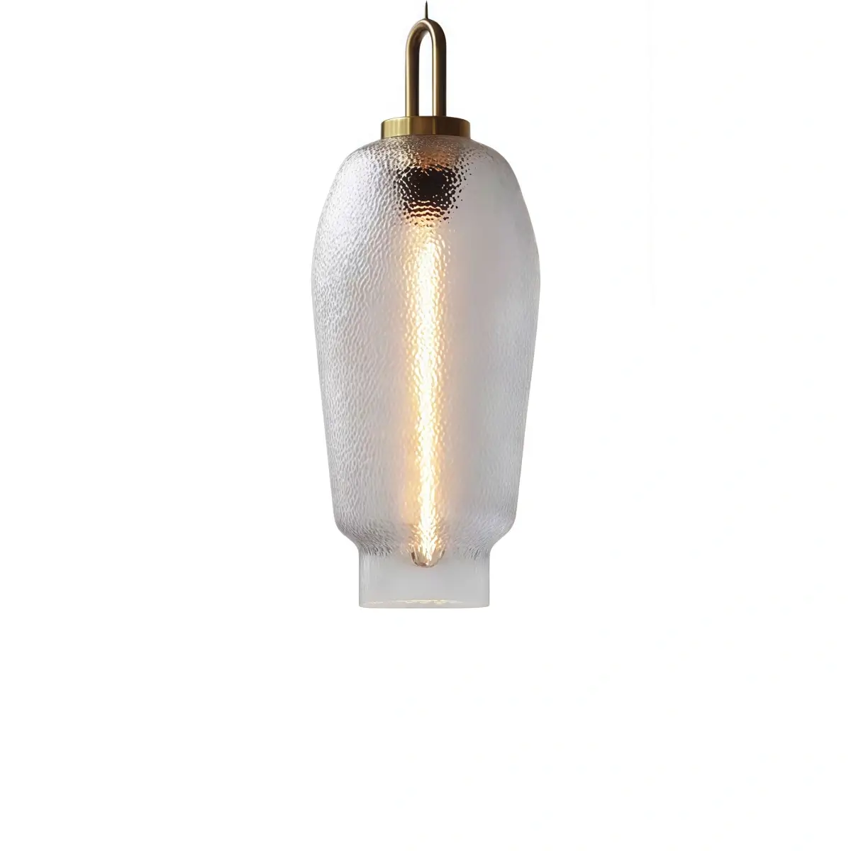 Vetro Industrial Glass Bottle Pendant Light