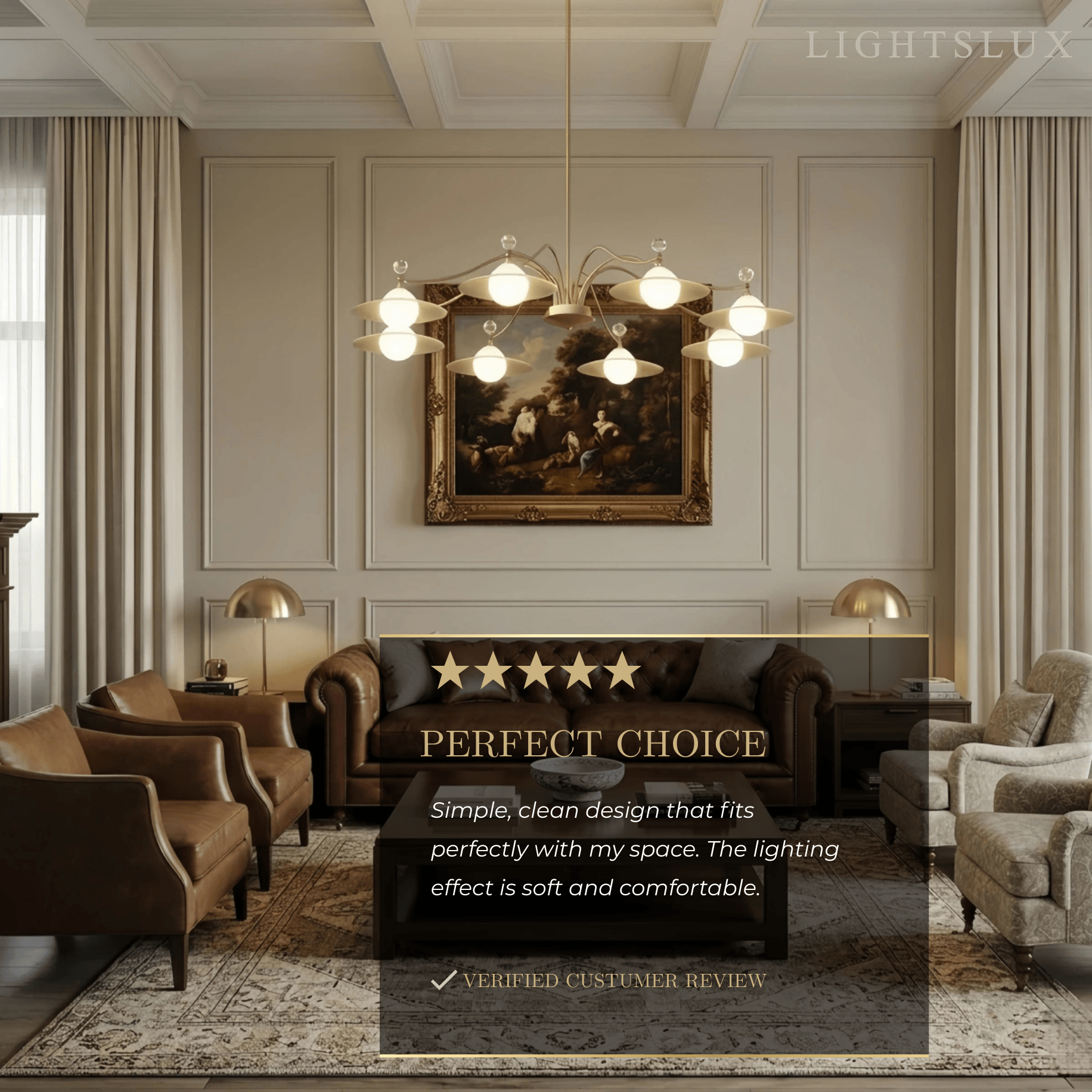 Nebula Modern Crystal Chandelier