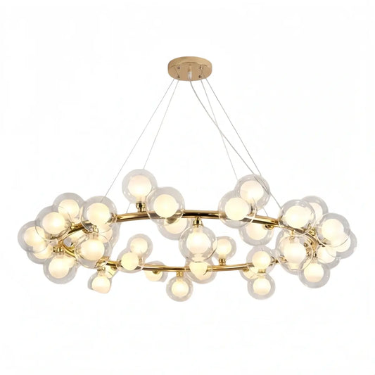 Nebula Modern Gold Chandelier