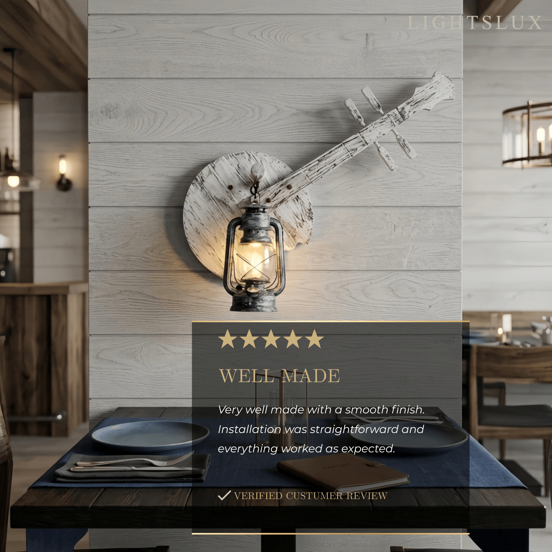 Lantern Wall Lamp