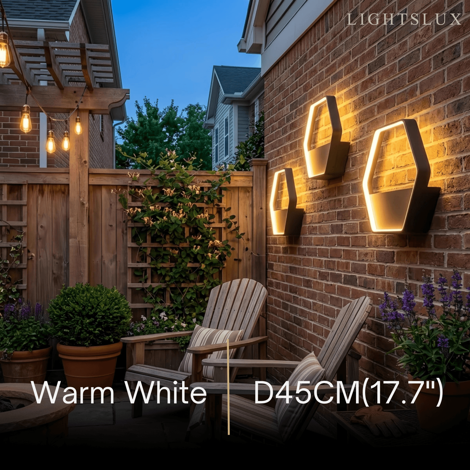 Irondale Art Deco Outdoor Wall Lamp
