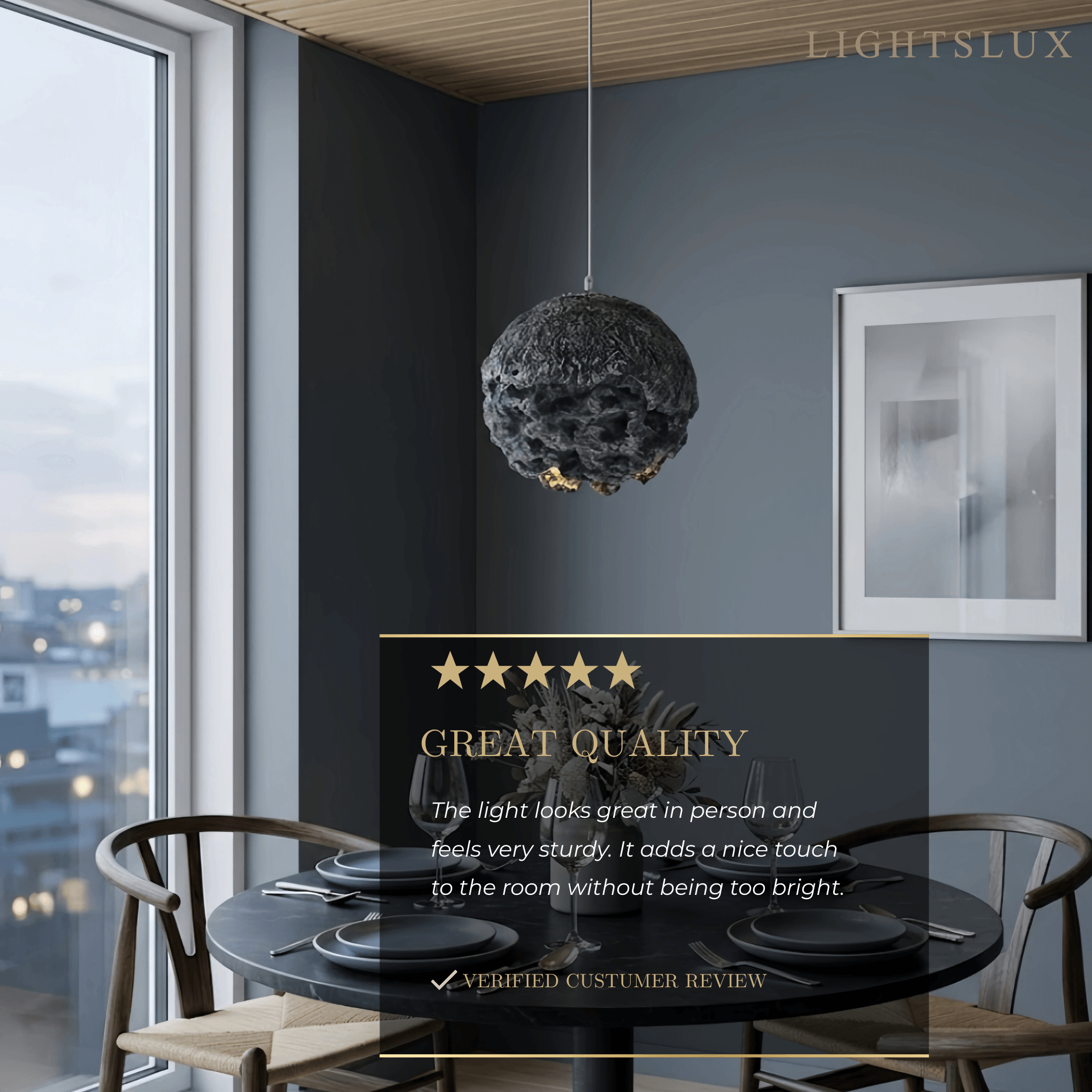 Sandora Art Deco Pendant Light