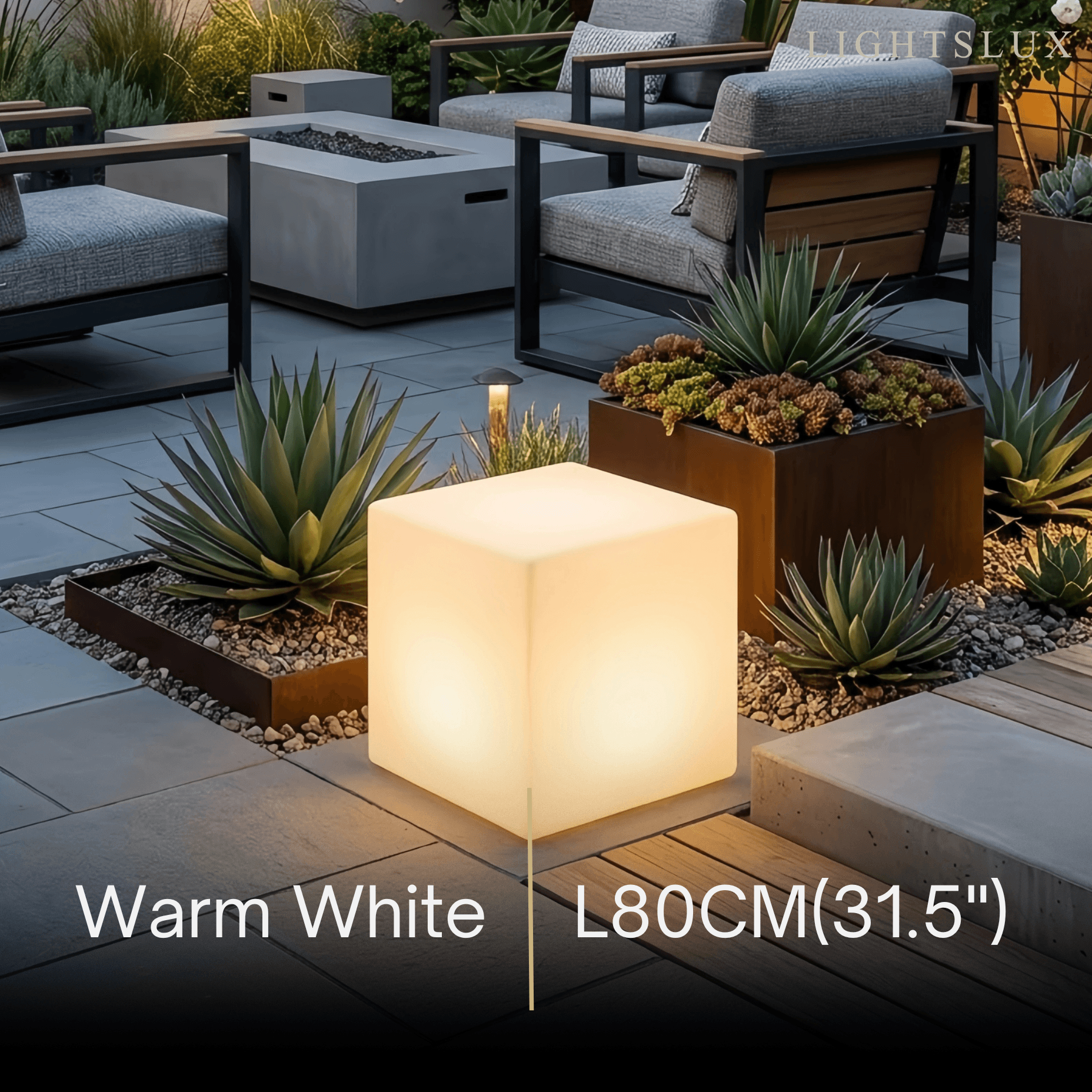 Arcato Modern Outdoor Floor Lamp