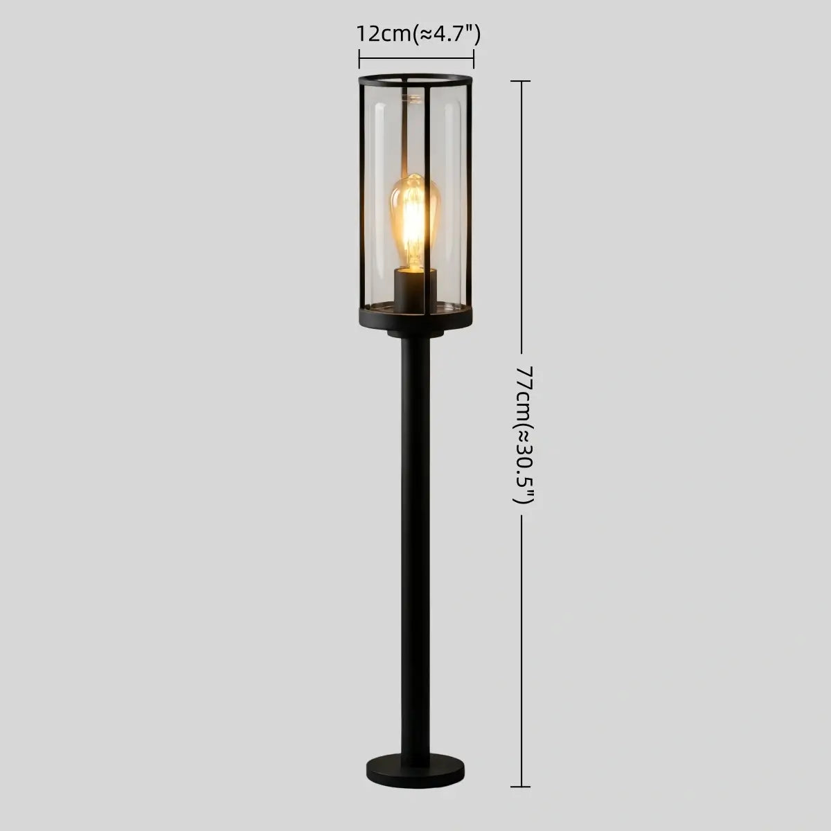 Vetro_Modern_Metal_Outdoor_Pillar_Light_Pathway_Light_-_Black