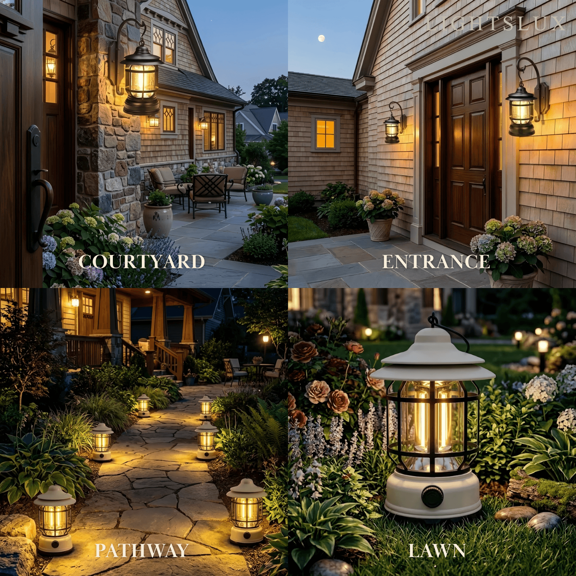 Irondale Vintage Outdoor Pathway Lights