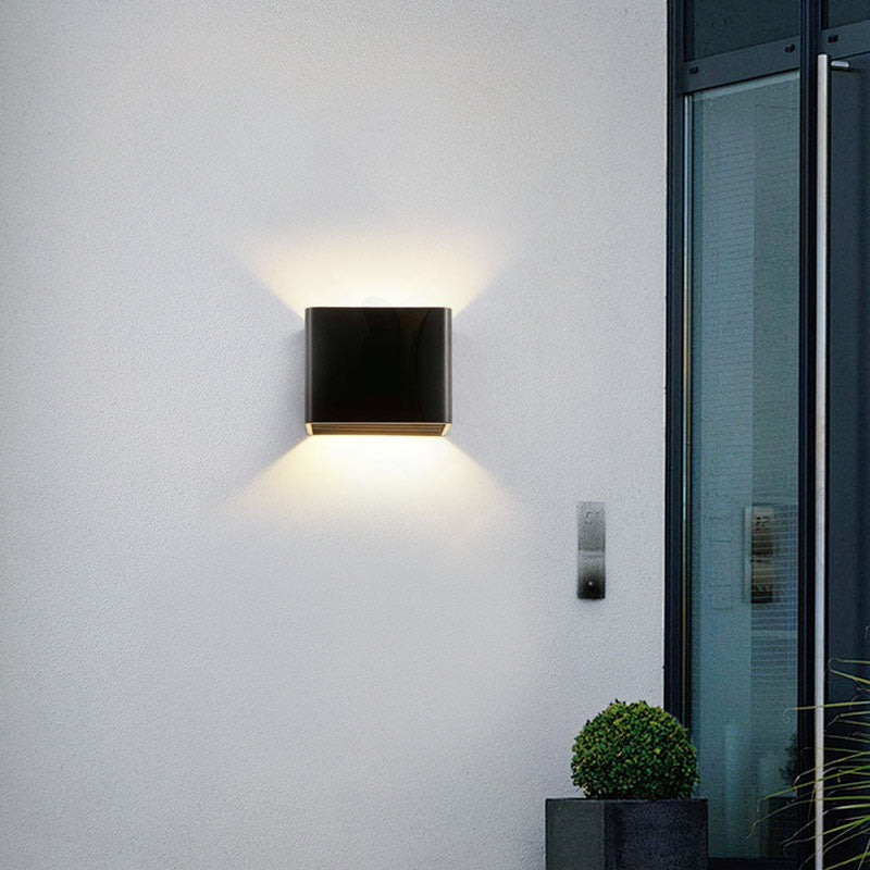 Morandia Modern Square Metal Wall Lamp - 6 Colors