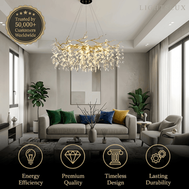 Excelis Modern Luxury Chandelier