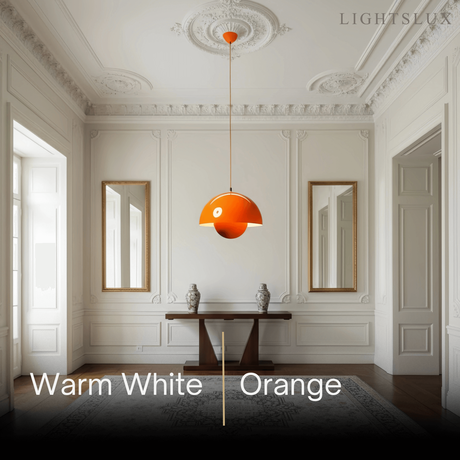 Morandia Art Deco Morandi Dome Pendant Light