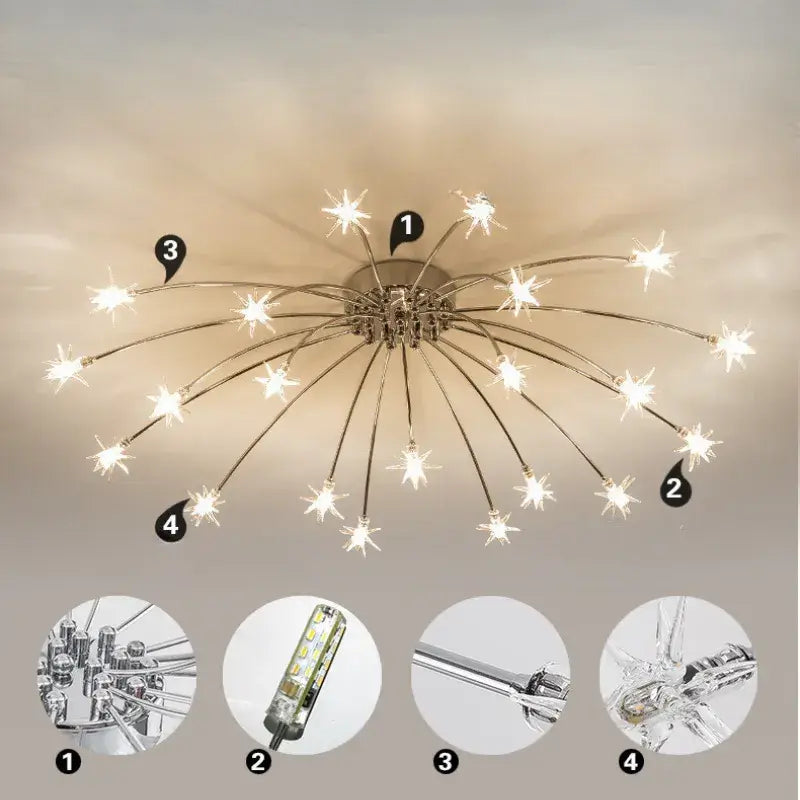 Art Deco Ceiling Light