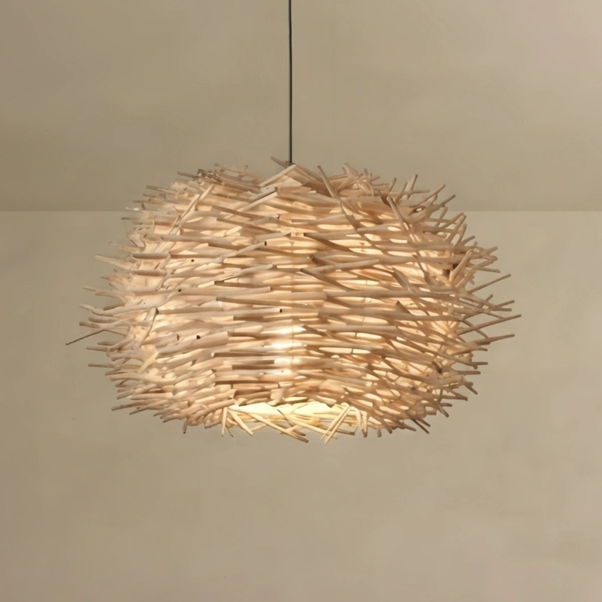 Bamburo_Farmhouse_Globular_Wood_Pendant__for_Living_Room