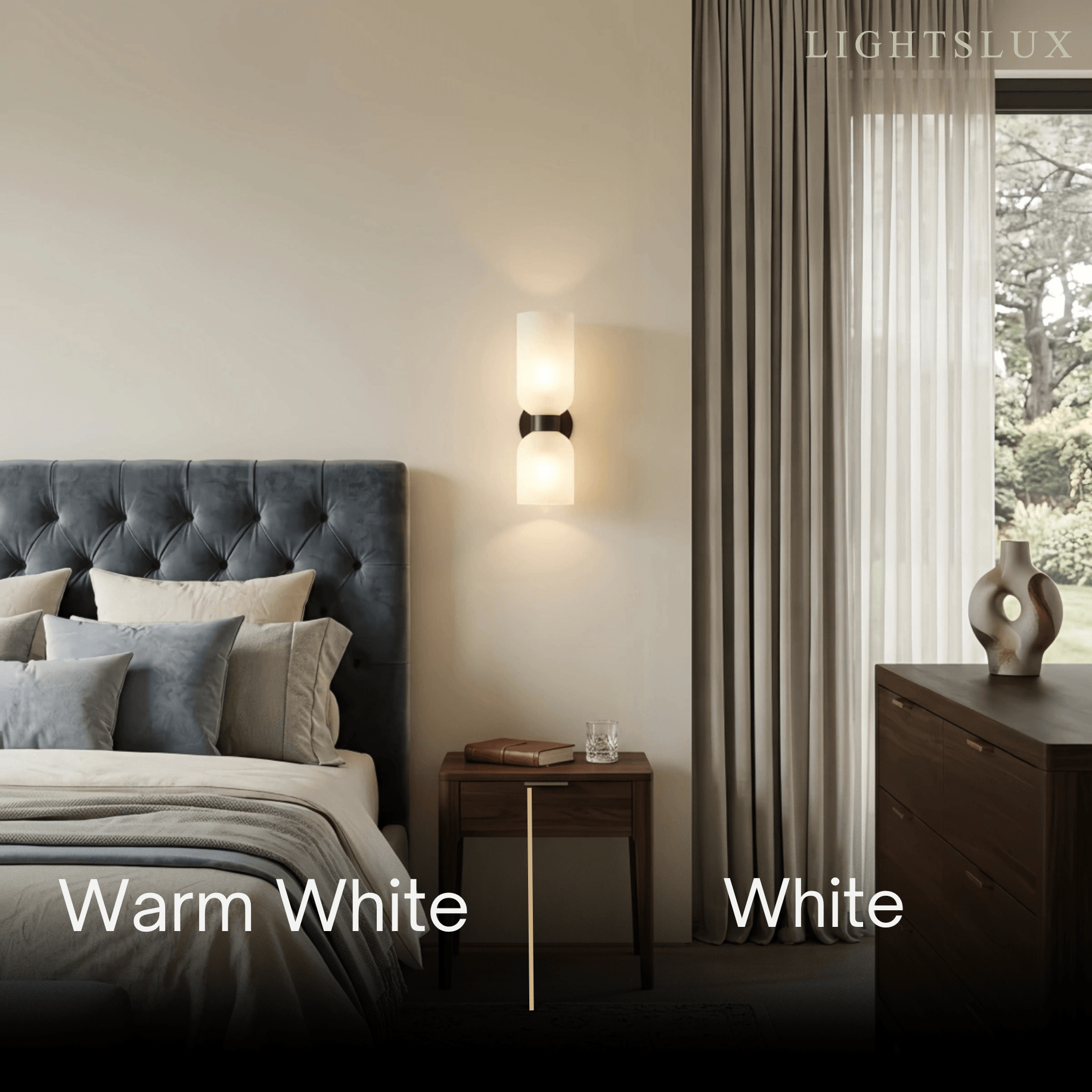 Vetro Modern Glass Wall Lamp