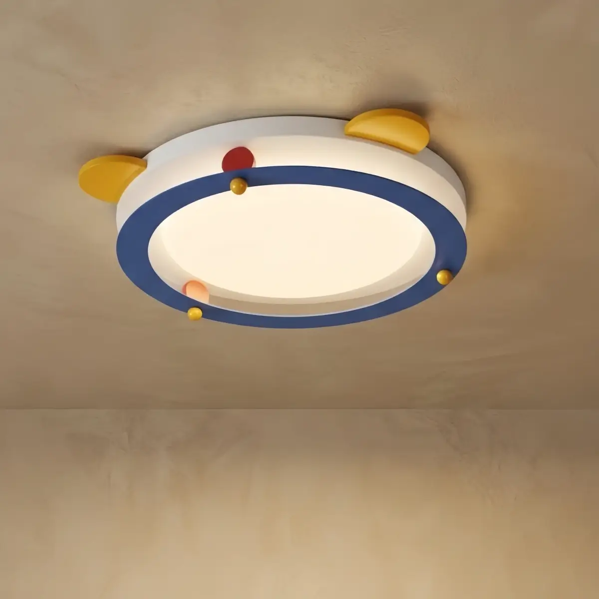Cartoon LED Ceiling Light--Multi-Color for Children's Bedroom