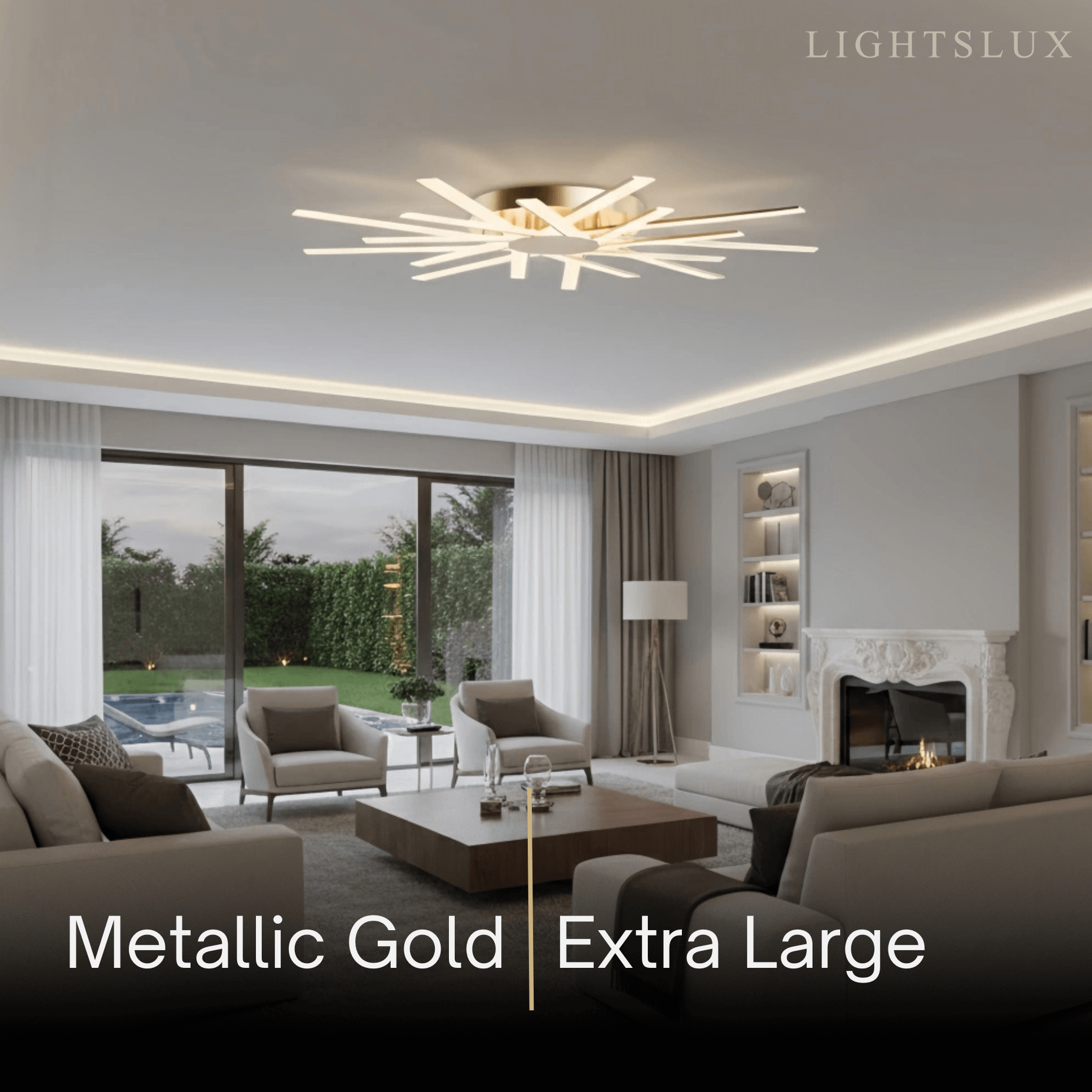 Nebula_Modern_Star_Radiating_Ceiling_Light