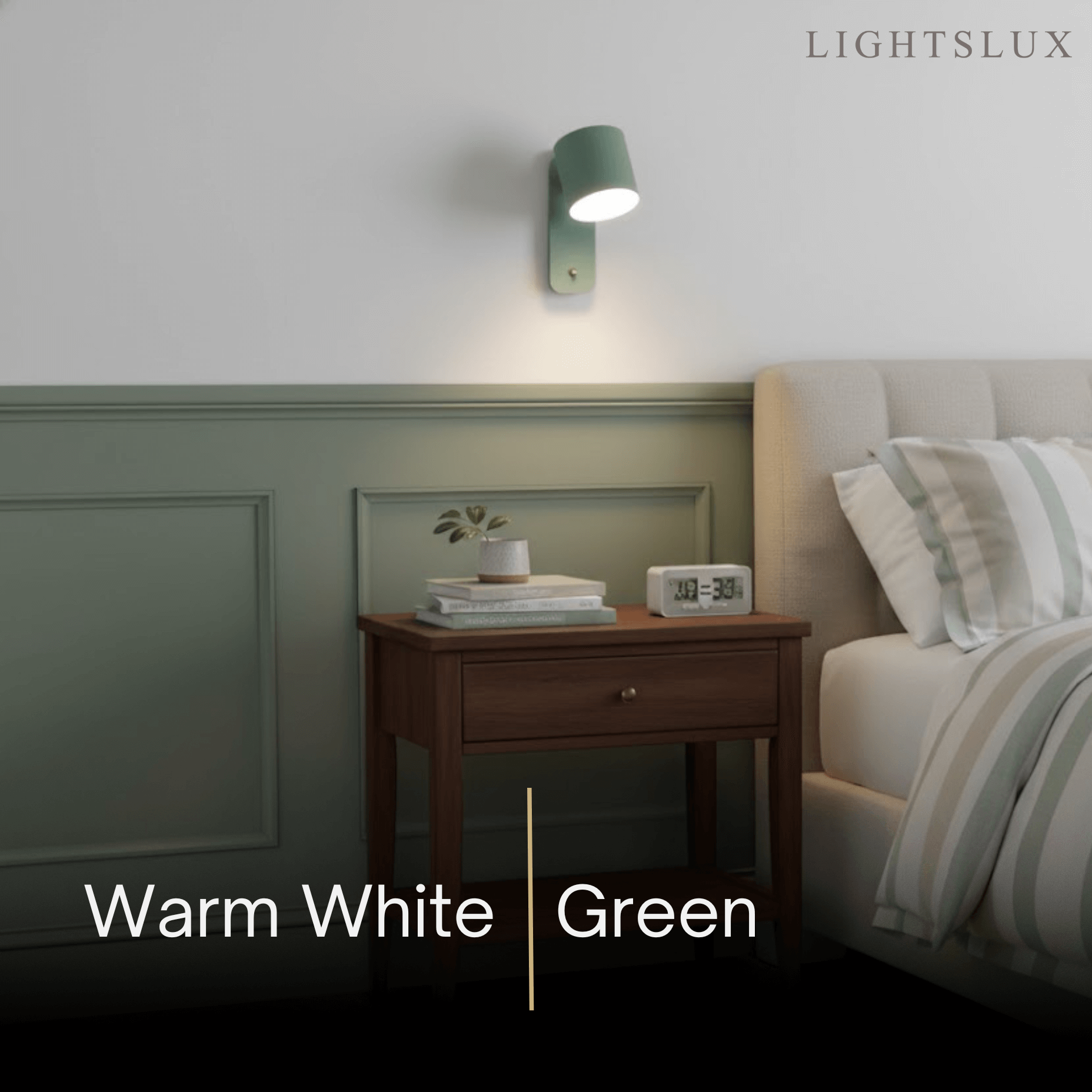 Modern Wall Lamp – Rotatable Cylinder Macaron Color Palette
