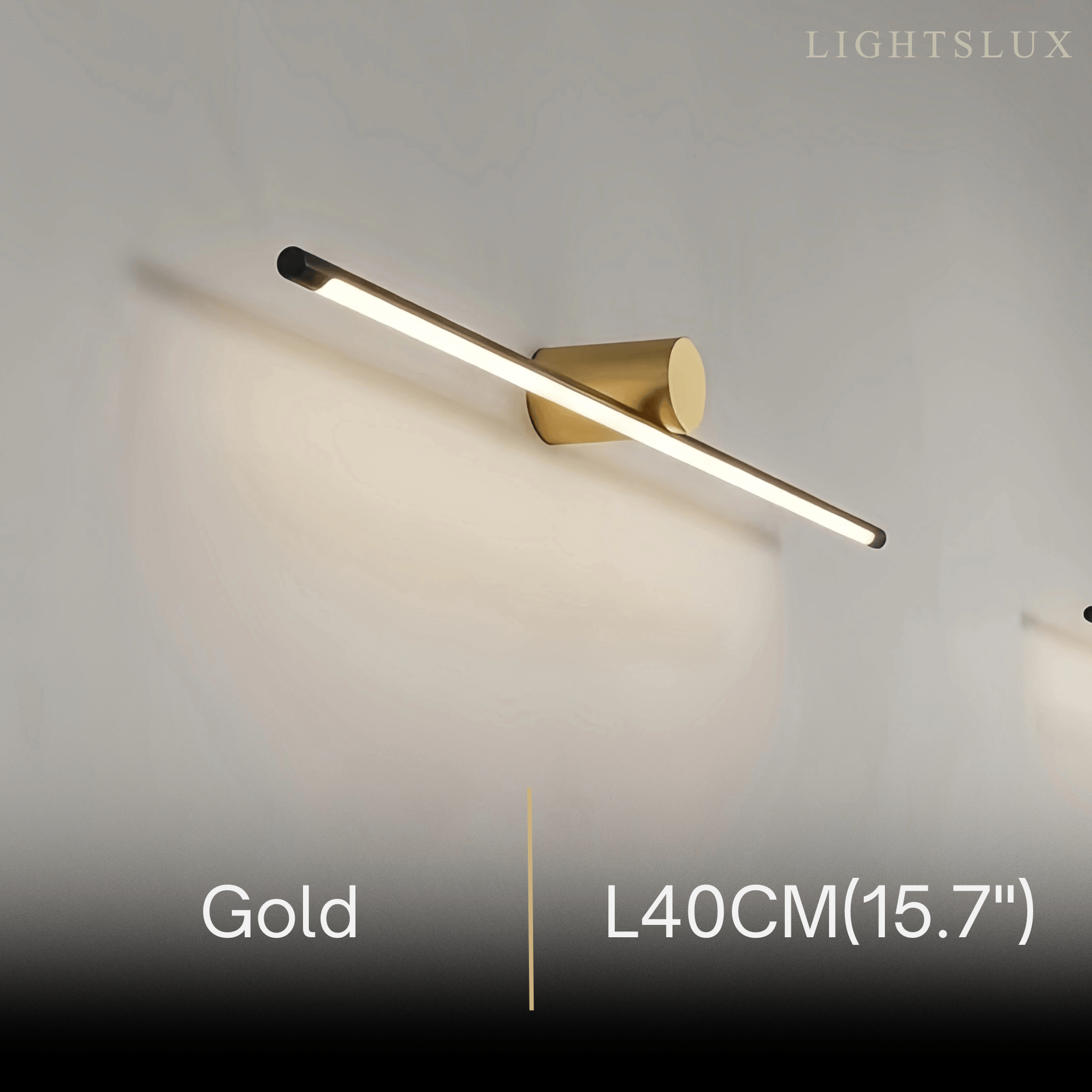 Arcato Minimalist Linear Vanity Light