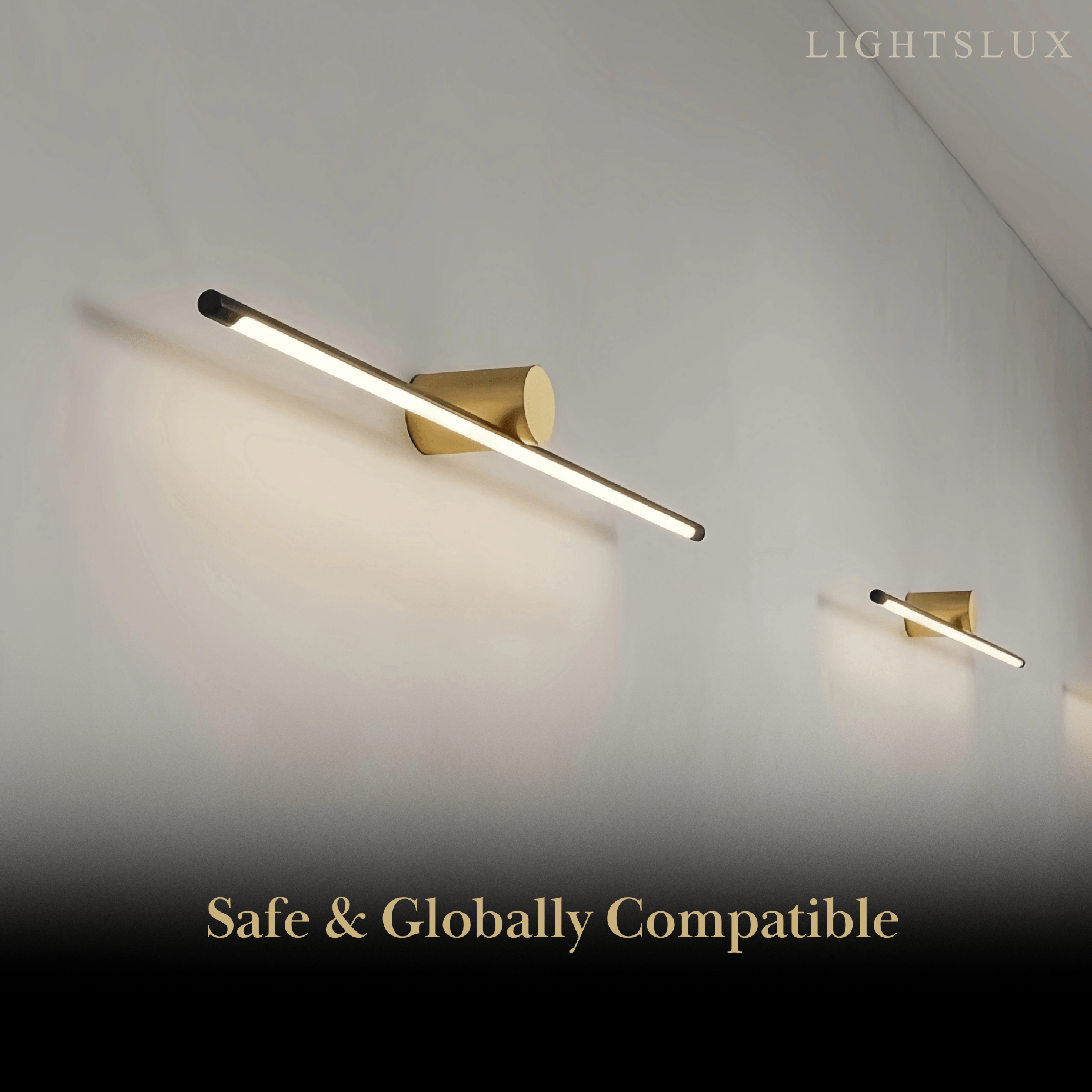 Arcato Minimalist Linear Vanity Light