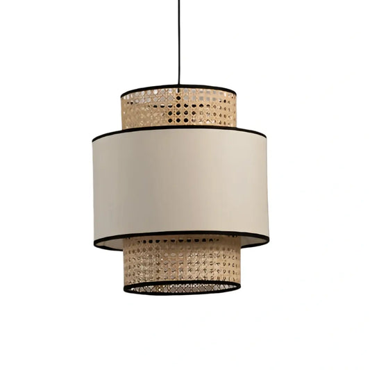 Farmhouse Pendant Light - Fabric