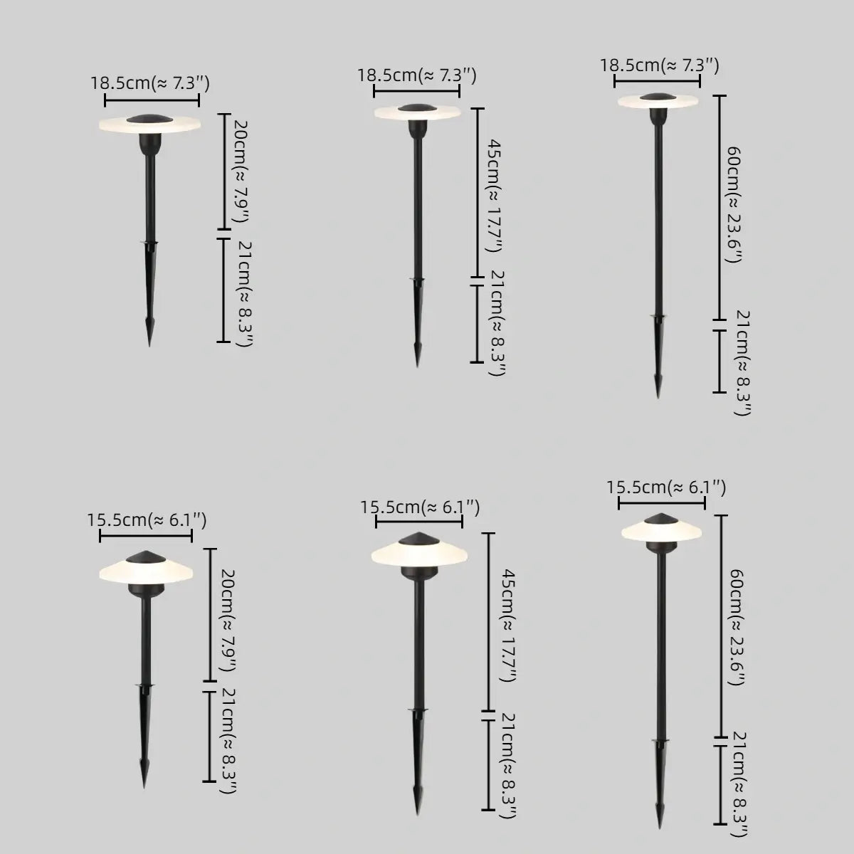 Minimalist Floor Lamp--Aluminum & Acrylic Villa