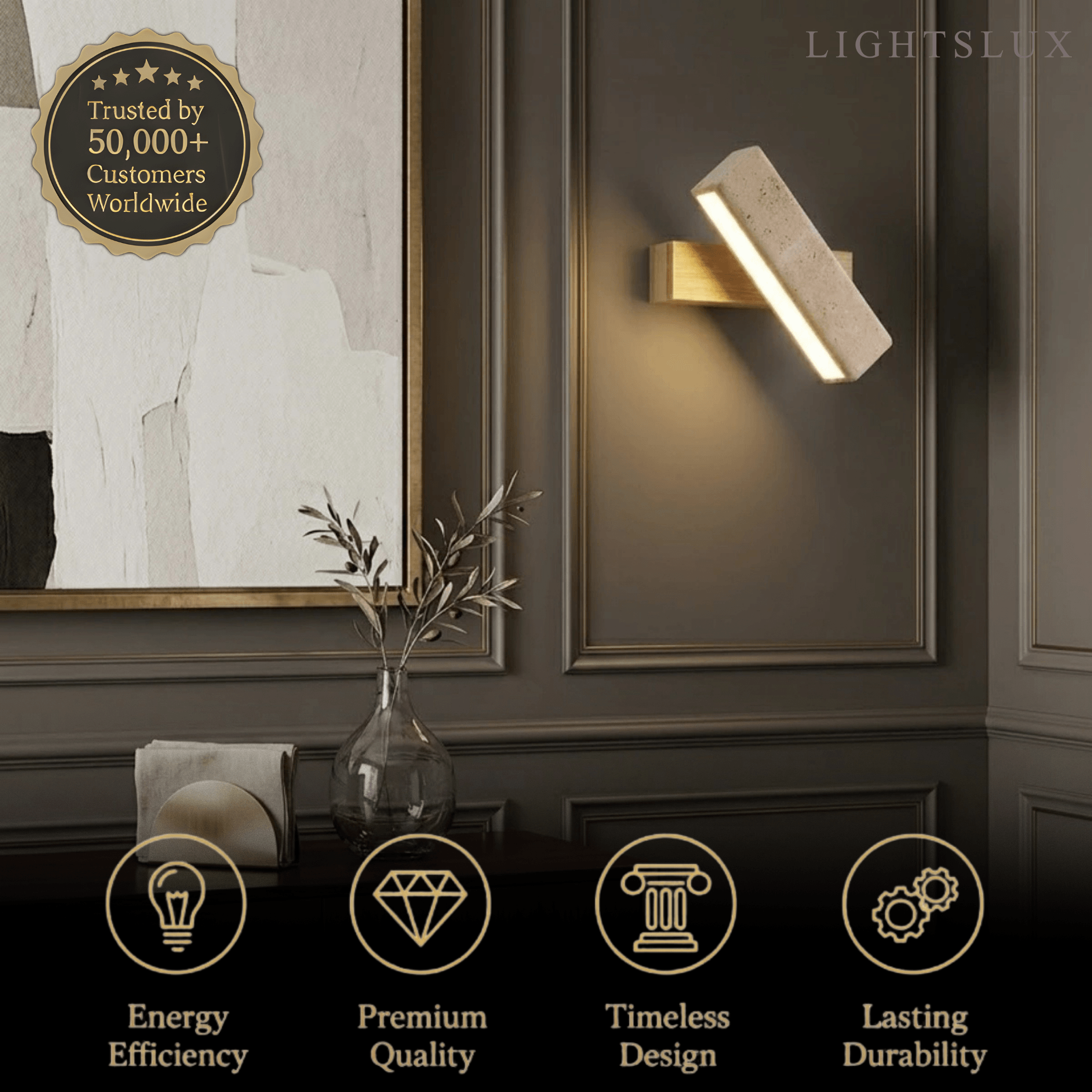 Strata Minimalist Wall Lamp