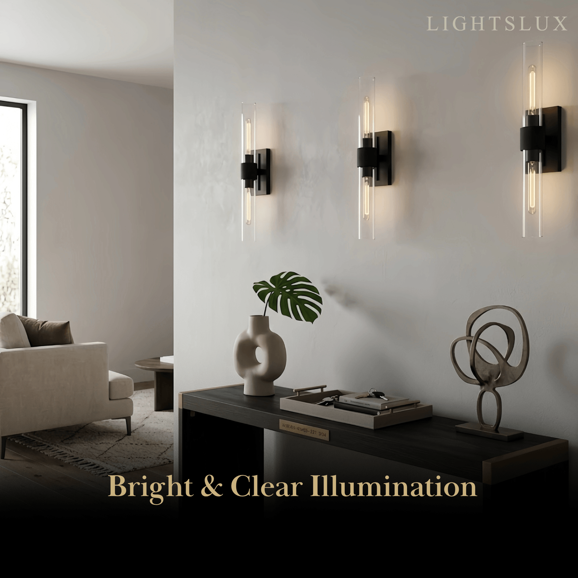 Lunara Minimalist LED Wall Lamp