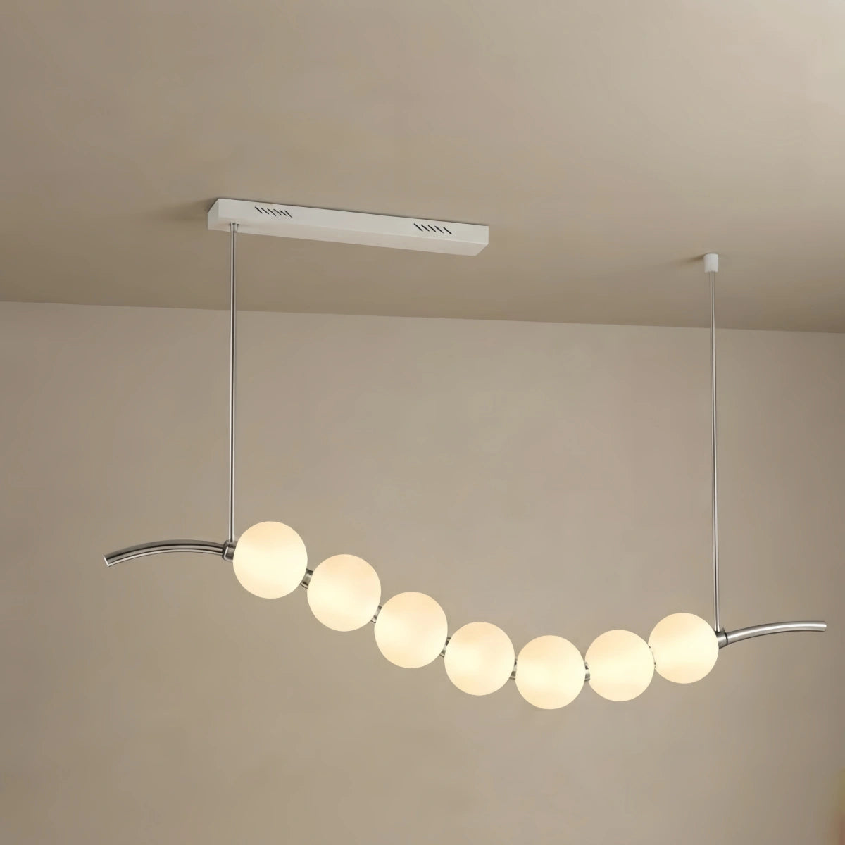 Vivara_Modern_LED_Chandelier_Pearl-Style_Chrome