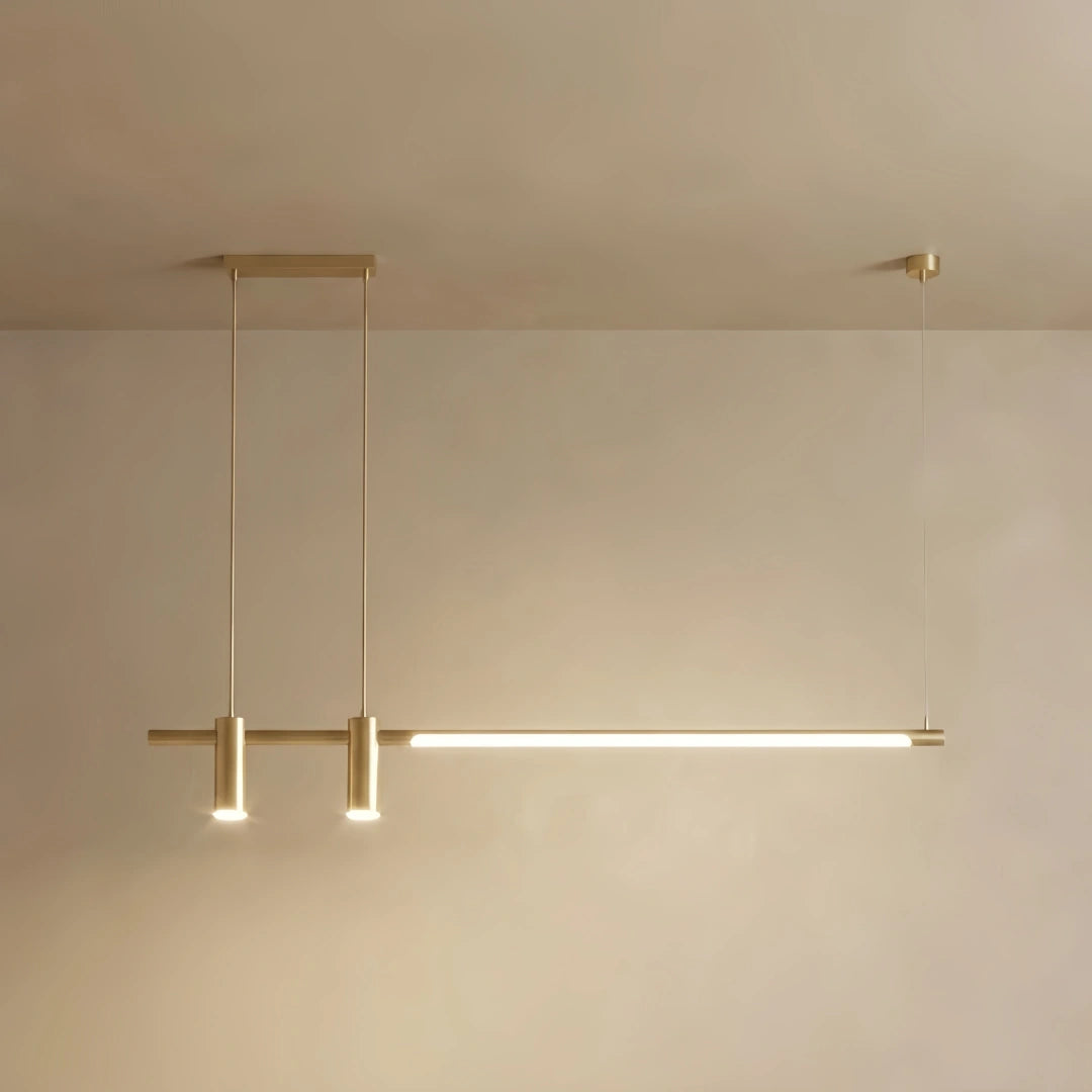 Pendant Light — Brass Gold for Dining Room