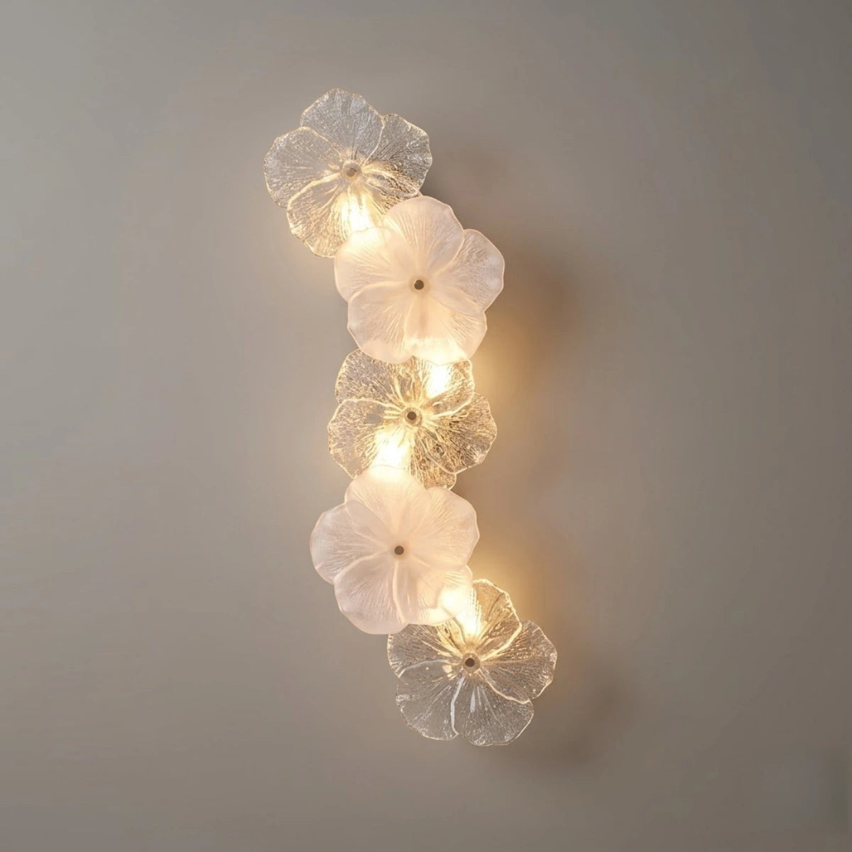 Velora Modern Wall Lamp -- Carbon Steel & Glass White for Bedroom Living Room