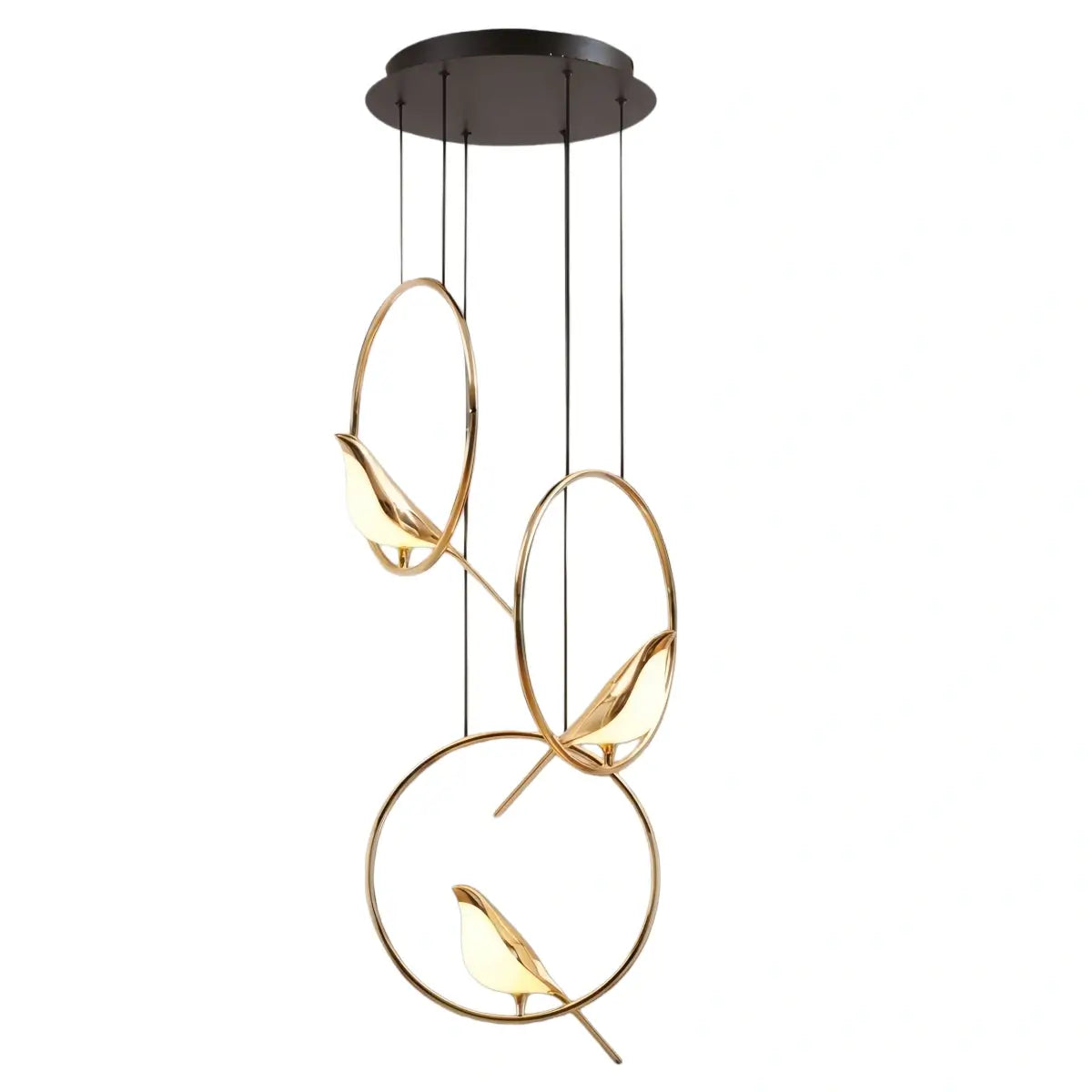 Vivara Nordic Magpie Bird Chandelier