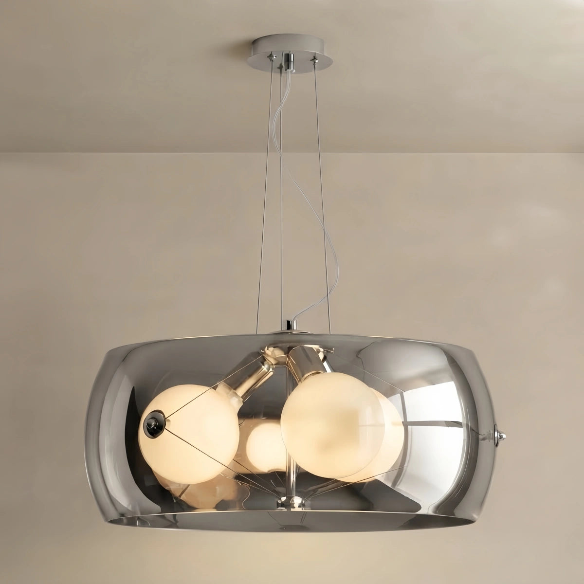 Pendant Light -- Clear/Smoked for Dining Room Kitchen
