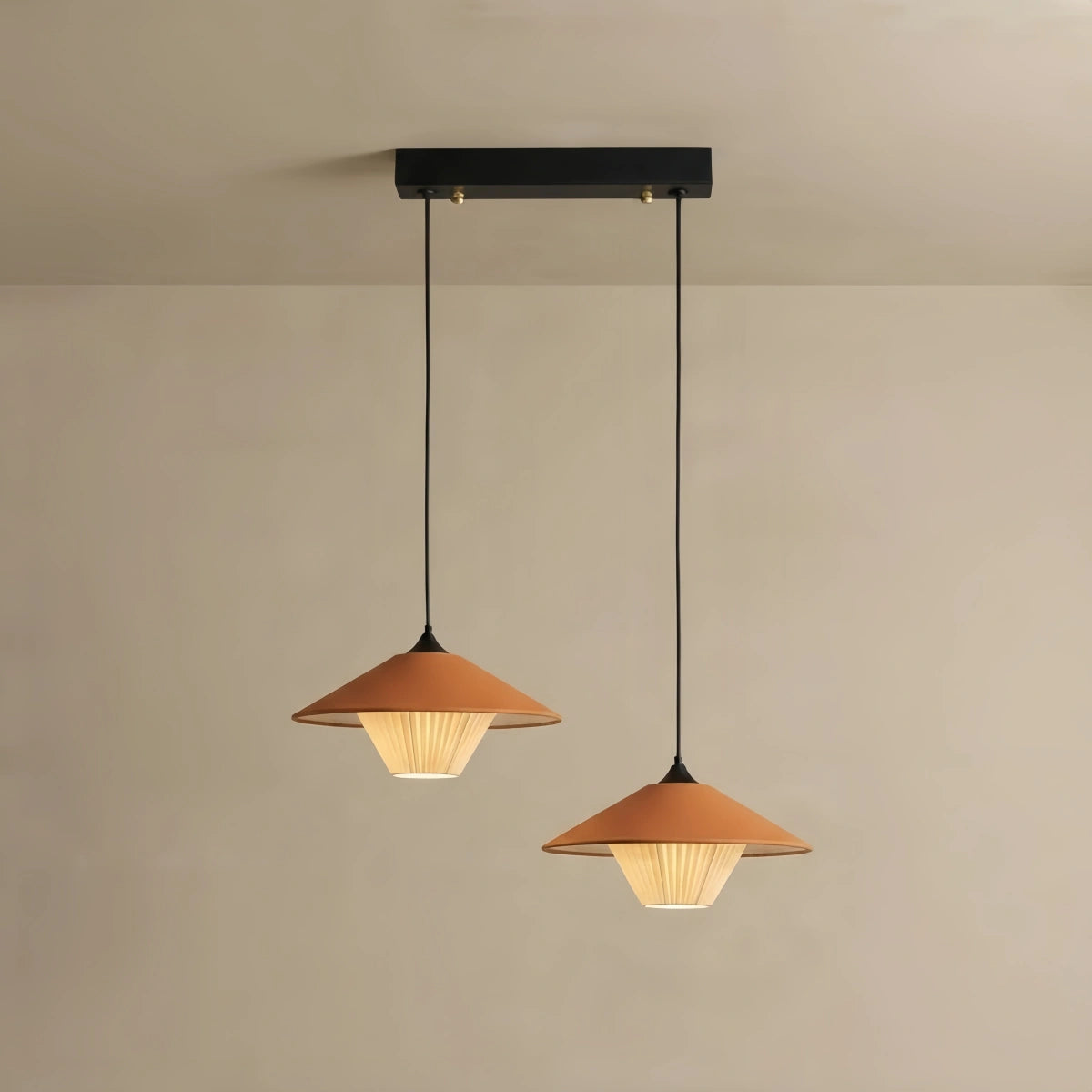Zenno-sabi_Cone_Pendant_Light_--_Leather_for_Bedroom_Dining_Room_Hallway