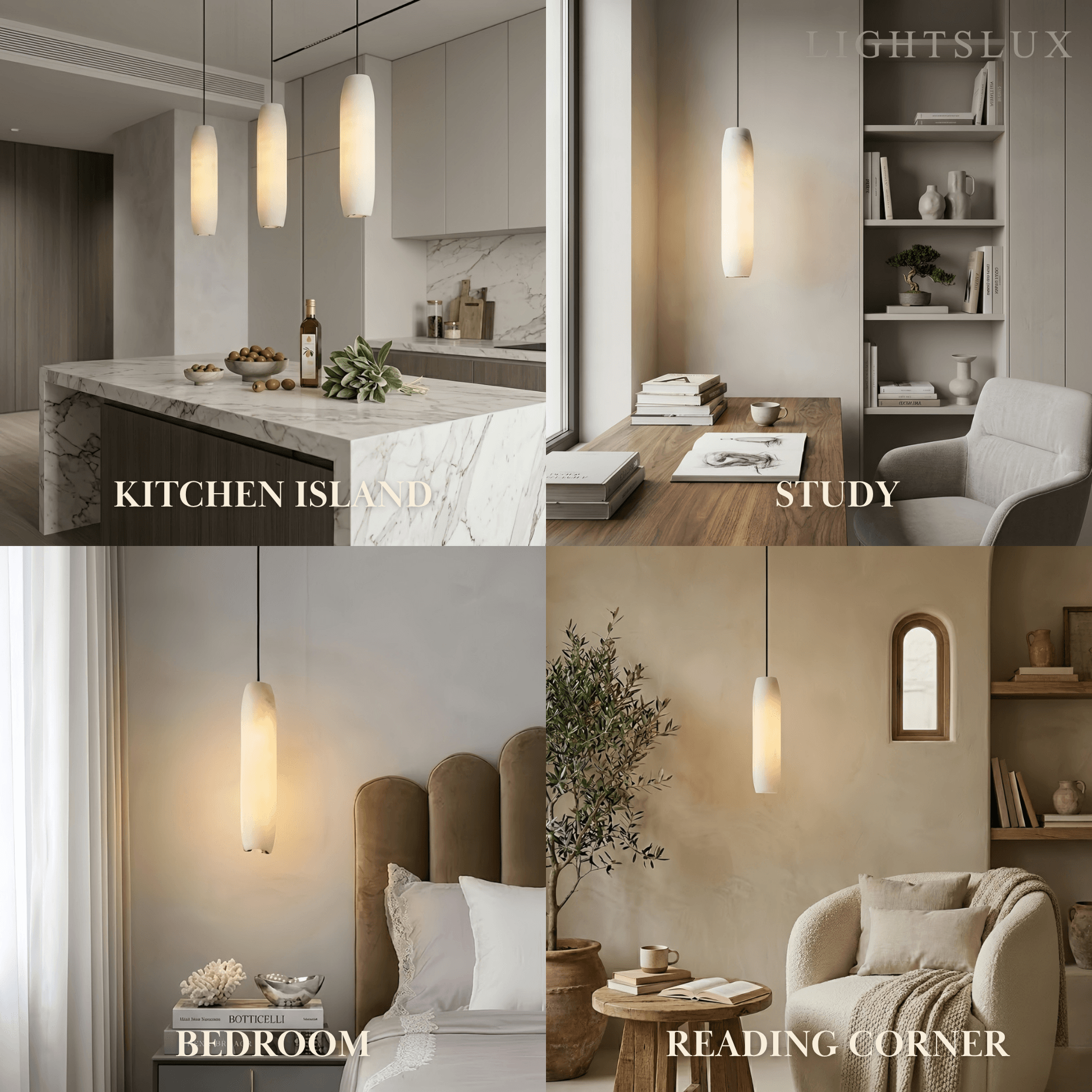 Alba Modern Cylinder Pendant Light