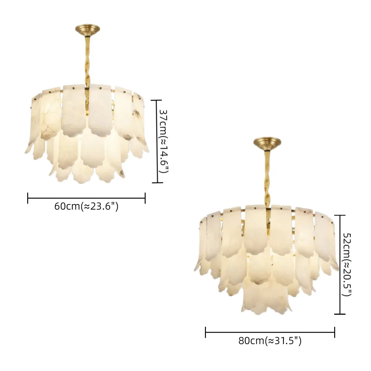 Alba Modern Luxury Chandelier