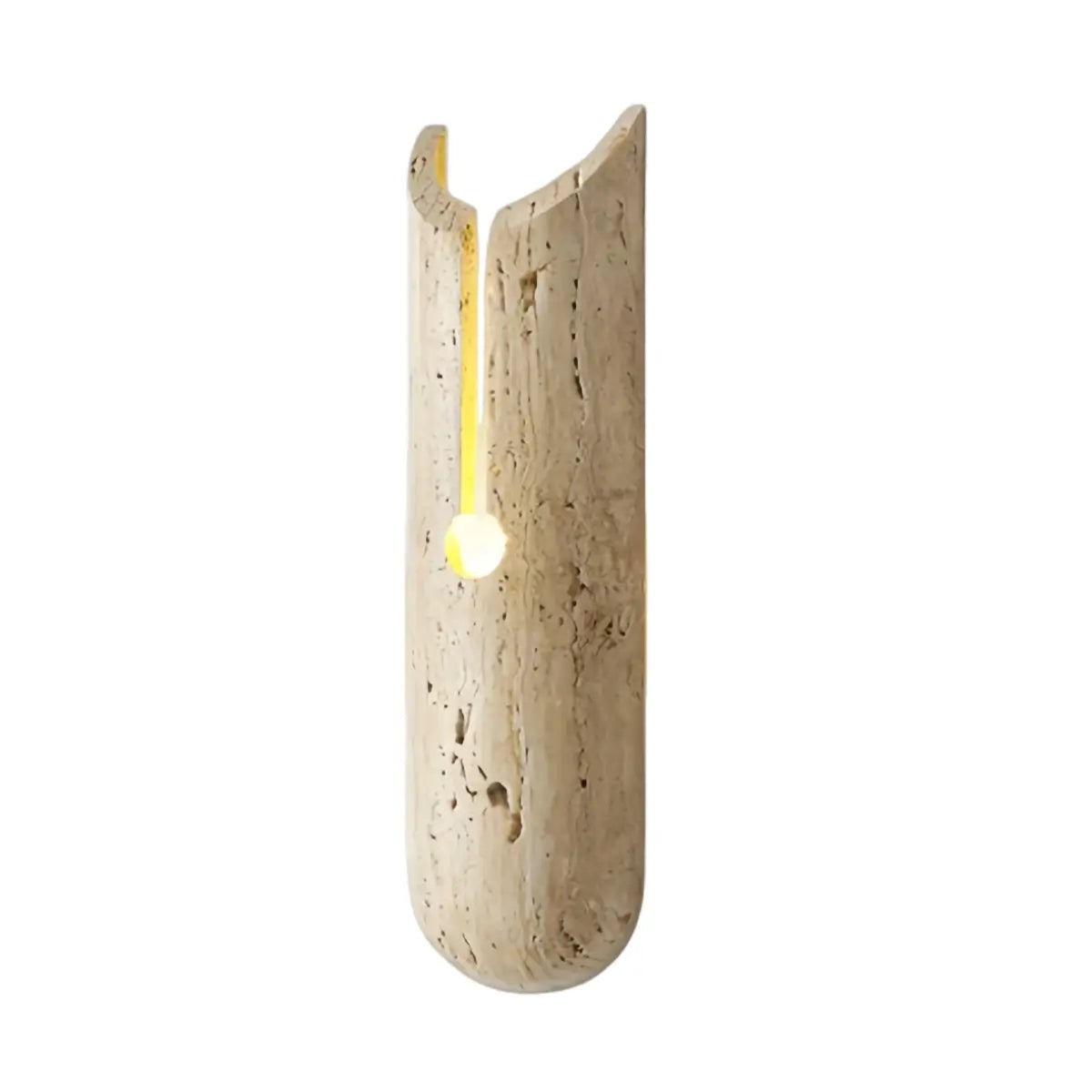 Strata Natural Travertine Wall Light