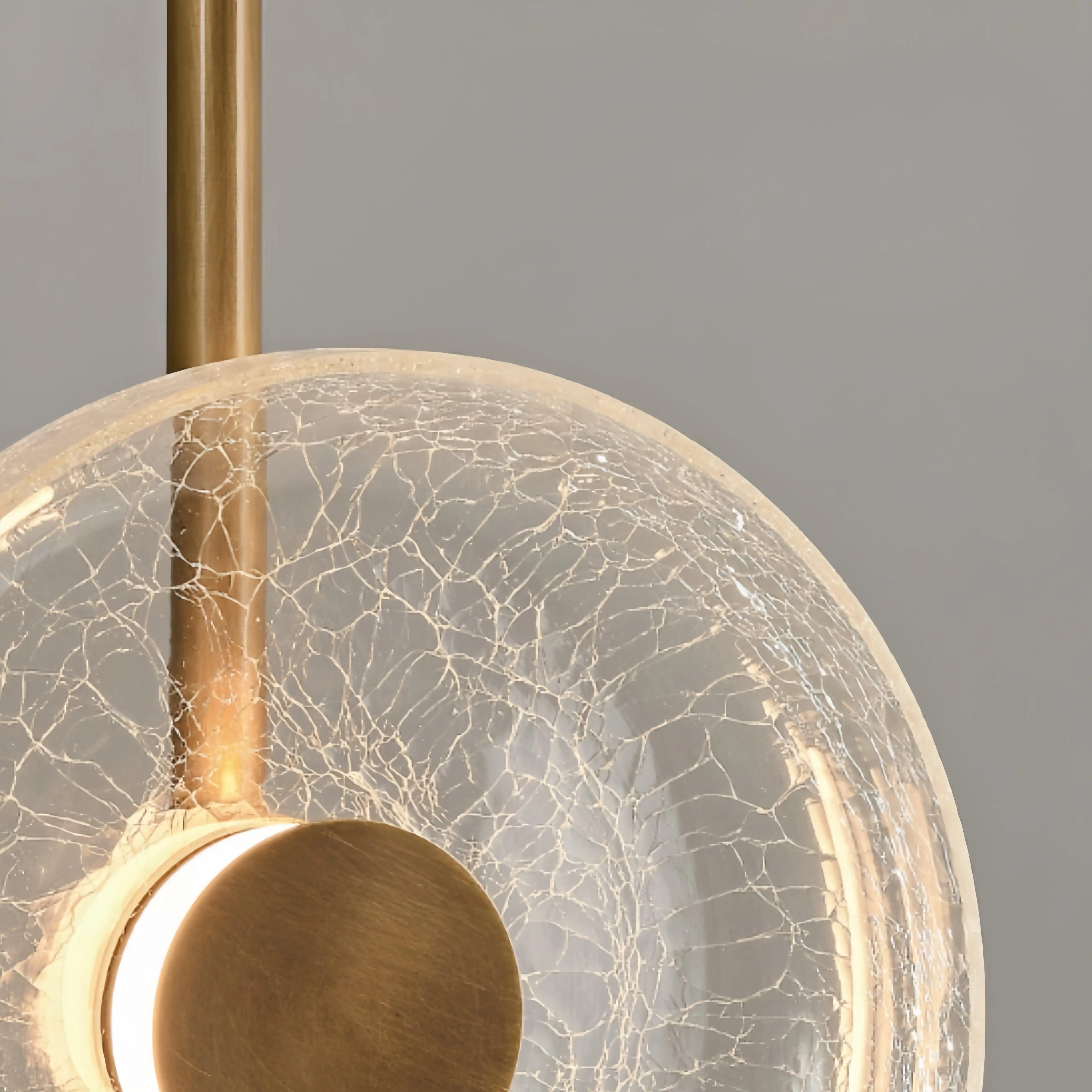 Excelis Luxury Floor Lamp -- Iron and Glass , Amber or Clear Light Color for Living Room Bedroom