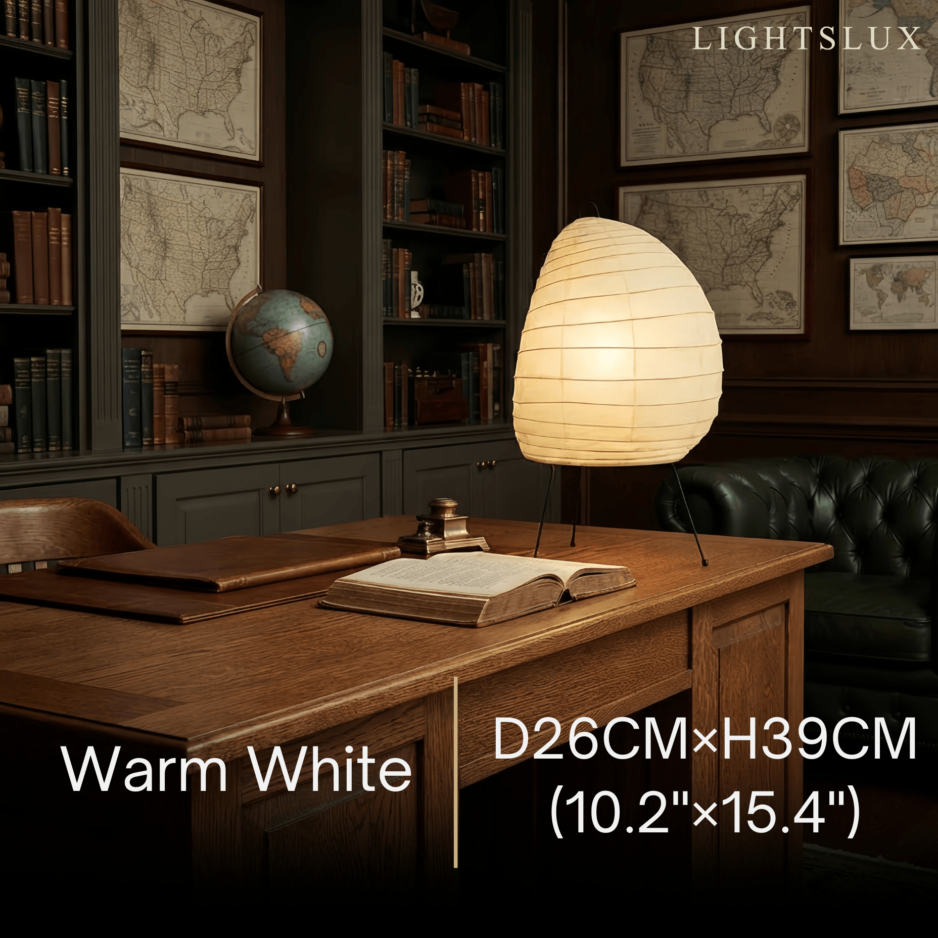 Japanese Table Lamp -- for Bedroom