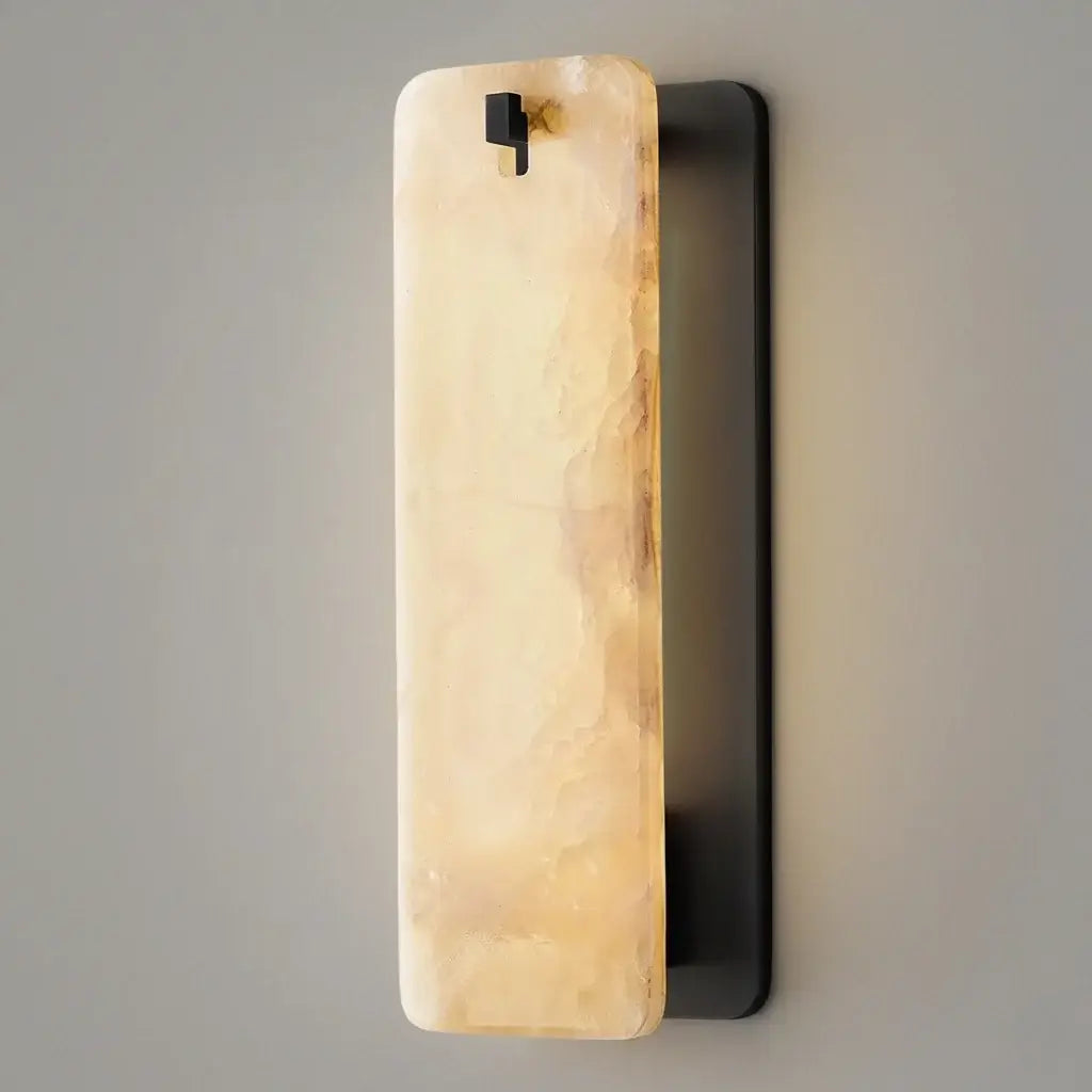 Excelis Luxury Alabaster Wall Sconce Living room/Dining room