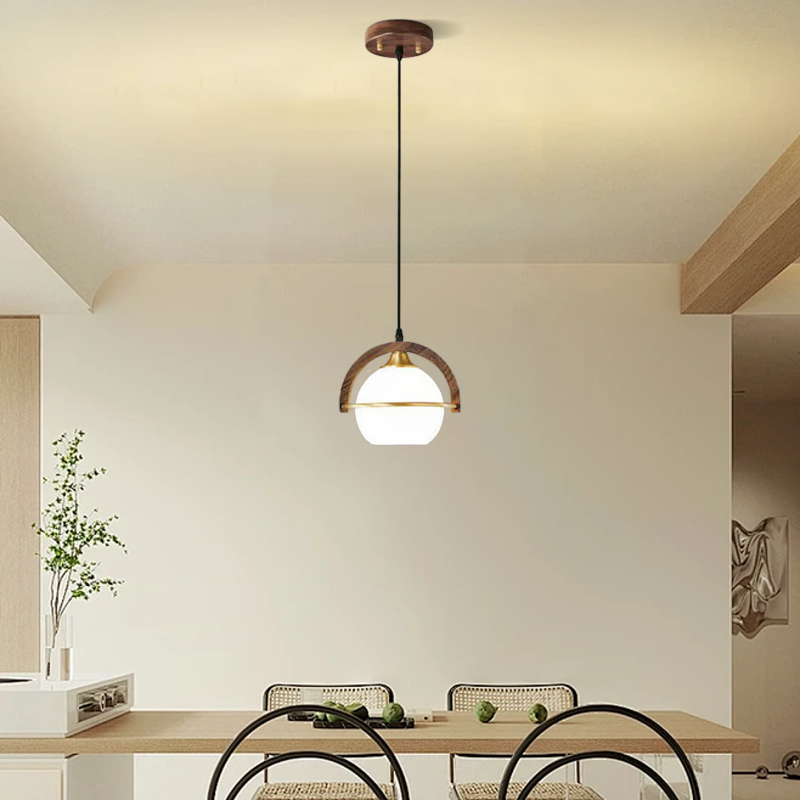 Modern Spherical Pendant Light Dining Room-2