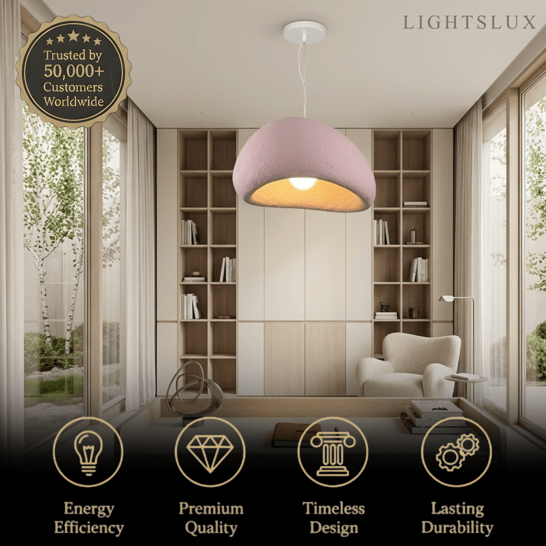Sandora Modern LED Pendant Light - Metal for Dinning Room
