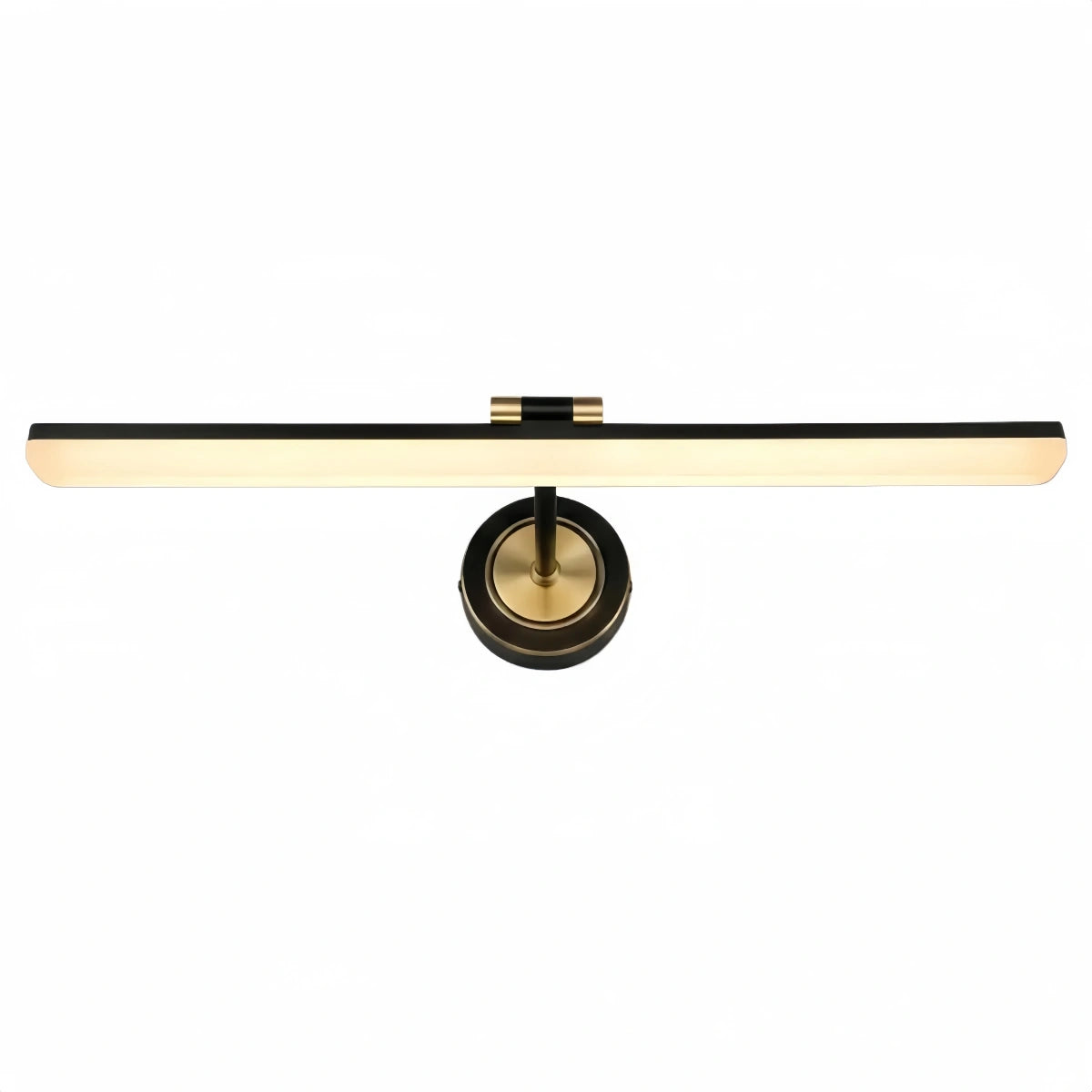 Arcato Vintage Vanity Light – Black/Gold Metal with Adjustable Light Bathroom