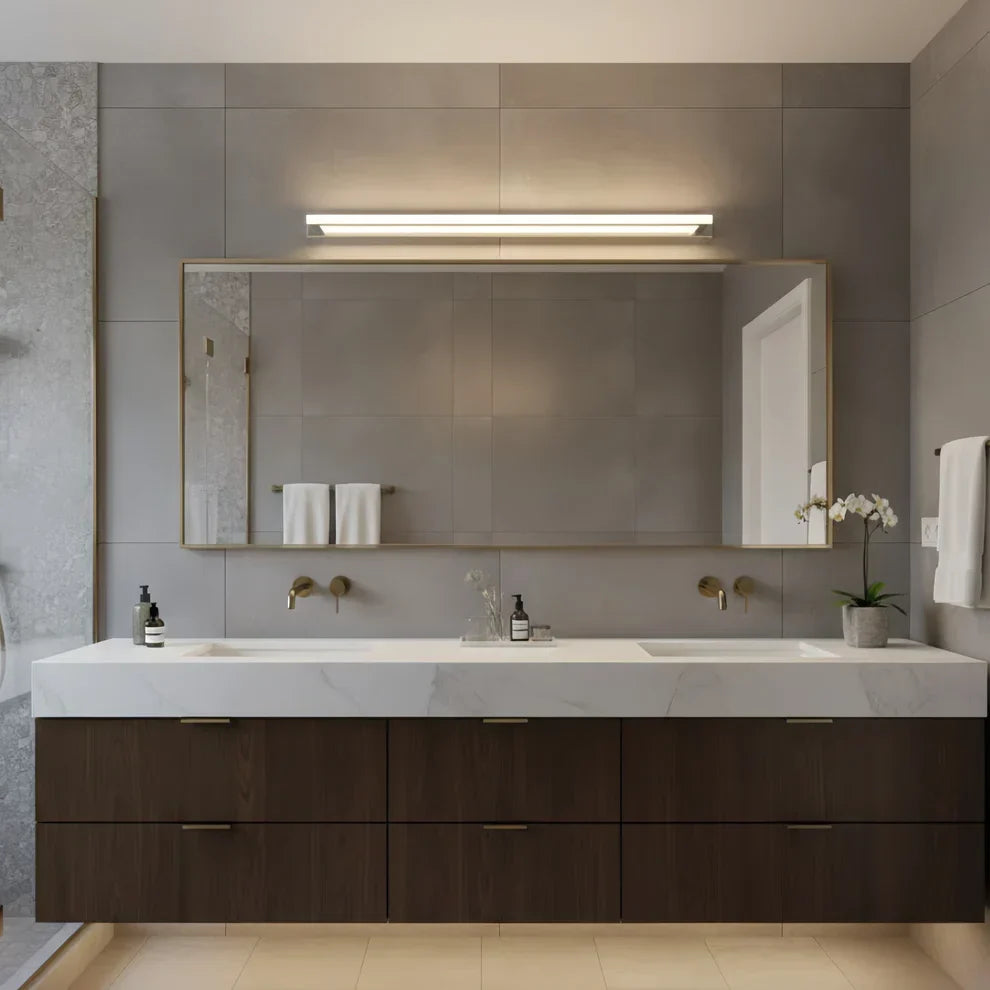 How to Choose the Best Bathroom Lights Over Mirror: Size, Height & Style Guide