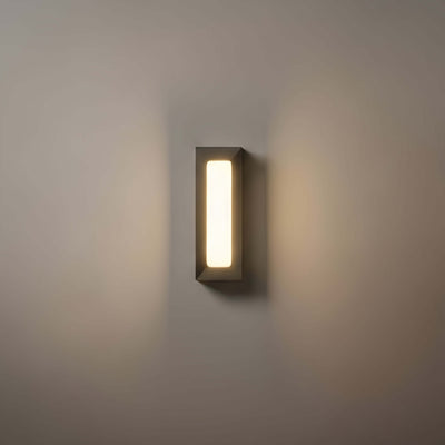 Arcato Minimalist Black LED Deck Step Light – Wall Light with Sensor for Stairs/Garden