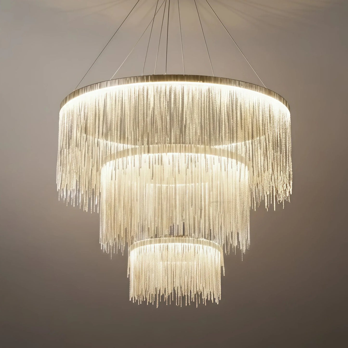 Pendant Light –Gold/Silver/Rose Gold Metal Finish for Living Room