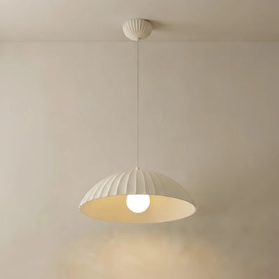 Crema Modern Single-Head Pendant Light -- Gypsum for Dining Room