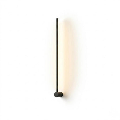 Arcato Minimalist Linear Wall Lamp – Black Modern Light for Living/Bedroom