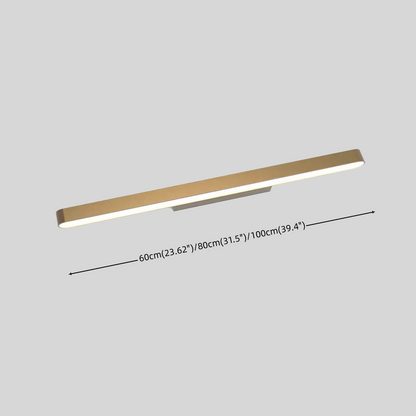 Minimalist Brushed Stainless Steel Wall Lamp -- Copper/Chrome/Black for Living Room/Bedroom