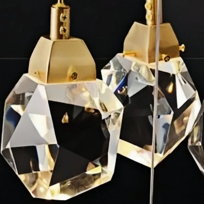 Luxury Crystal Chandelier - Shimmering Fixture for Dining Room & Grand Interiors