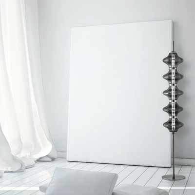 Modern Metal Glass Floor Lamp for Living room